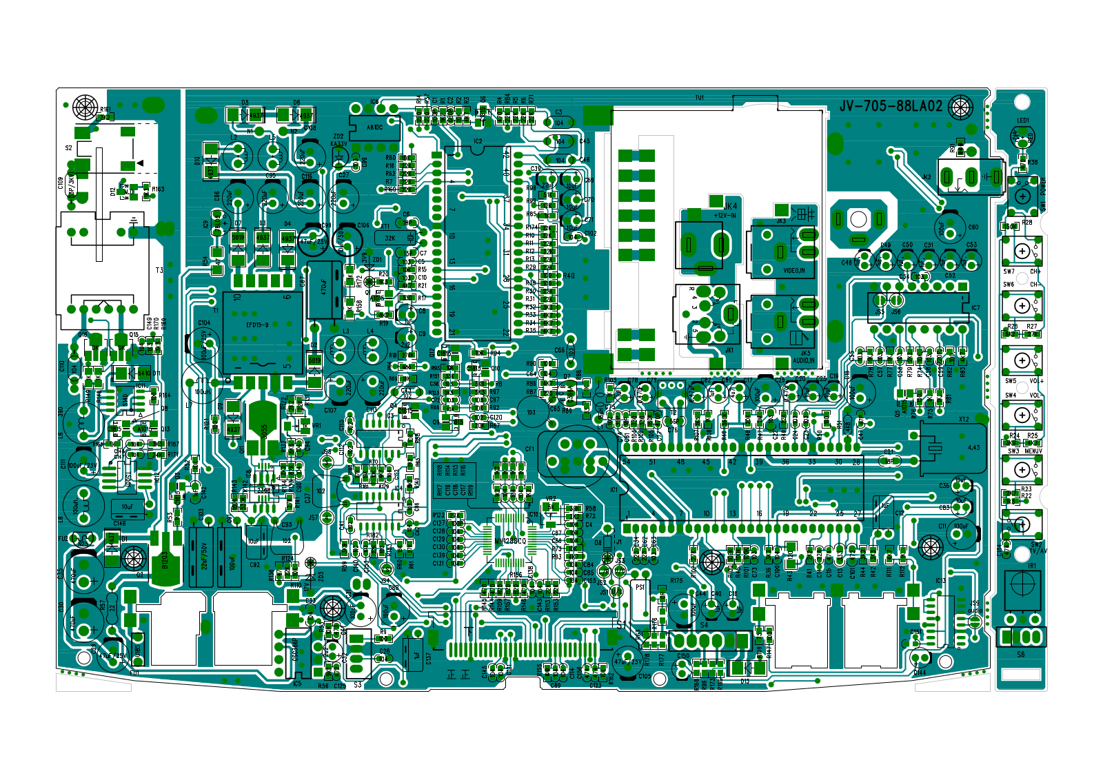 Vitek JV-705-88LA-02 Schematic