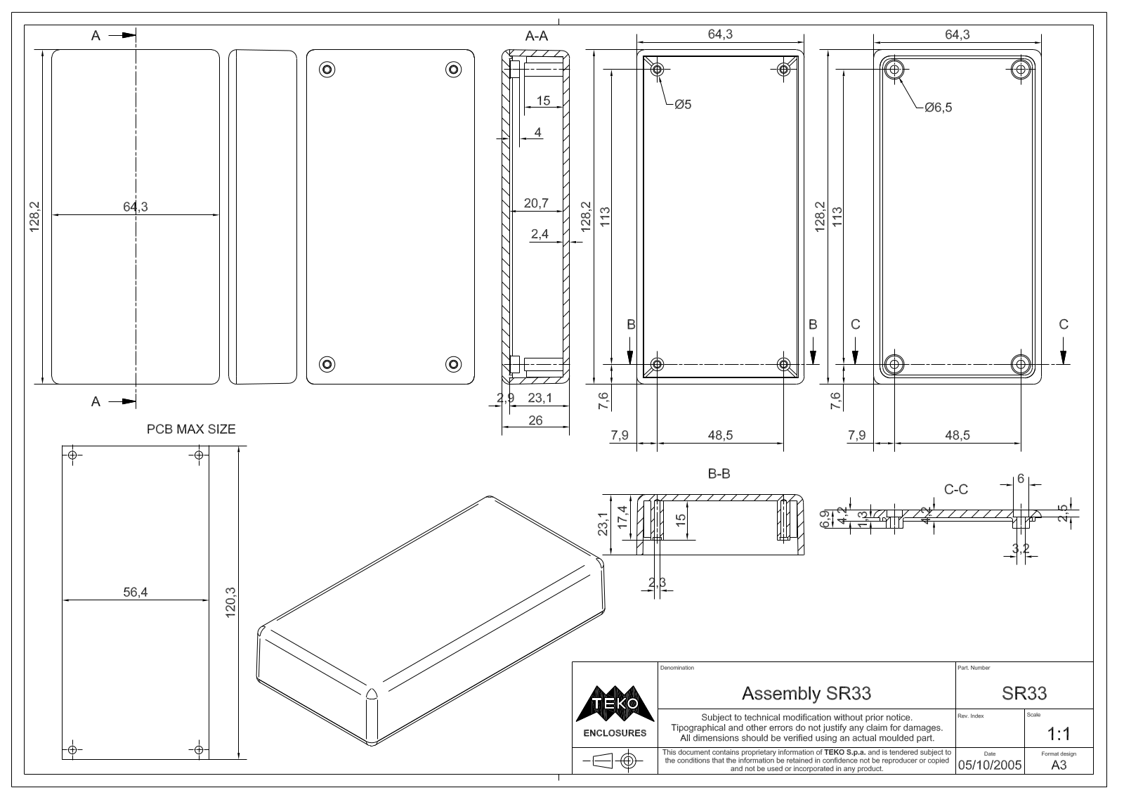 TEKO SR33.7 Datasheet - ManualMachine.com