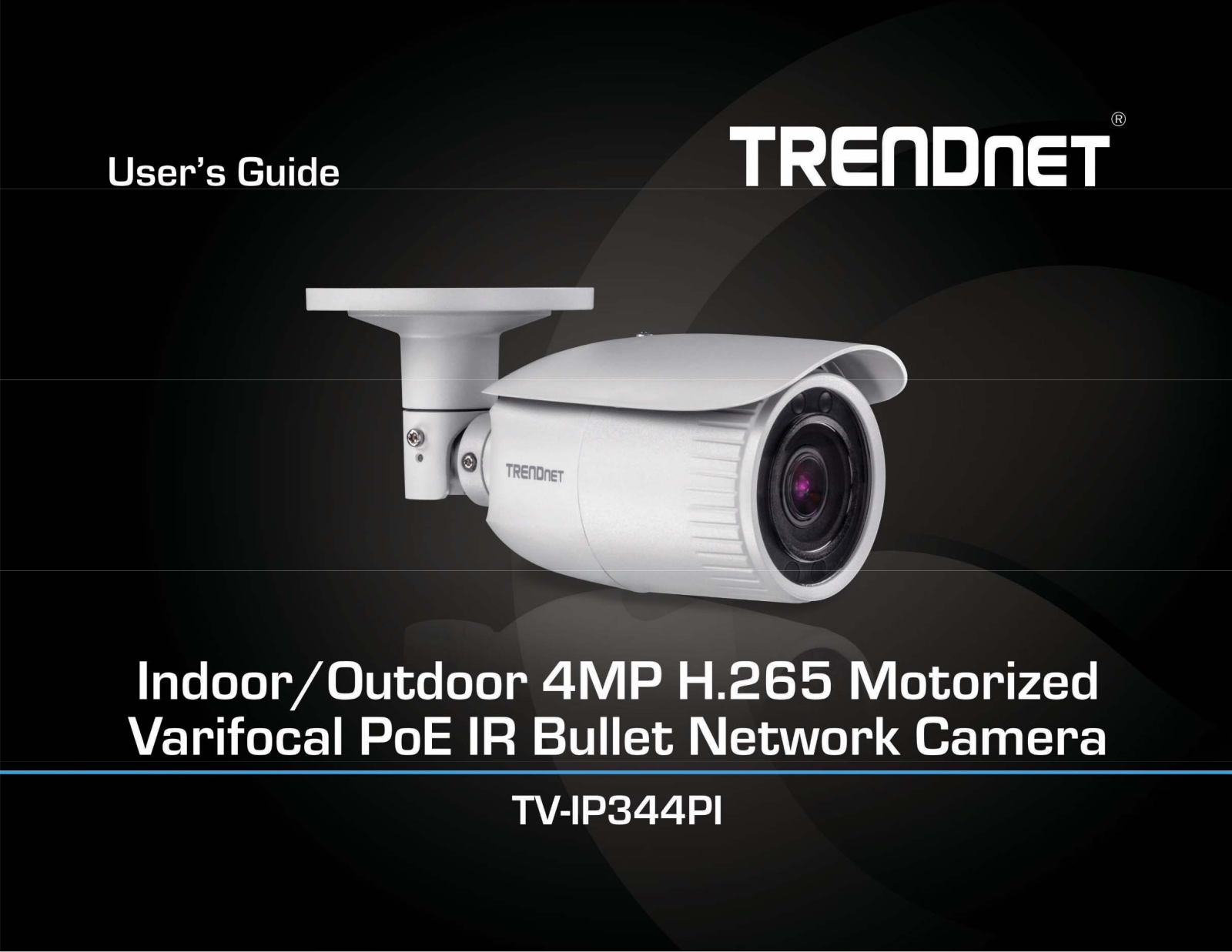 Trendnet TV-IP344PI User's Guide