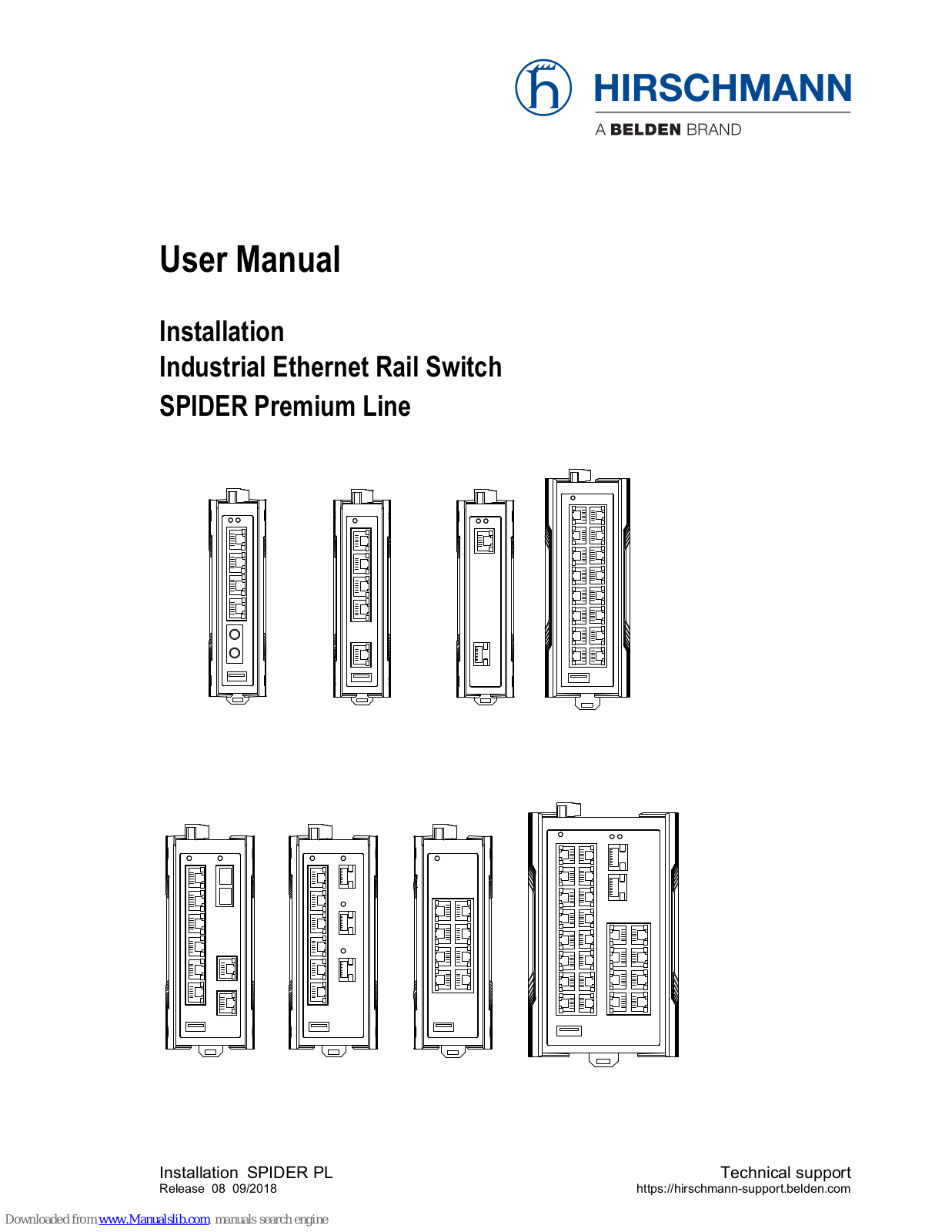 Hirschmann SPIDER PL User Manual