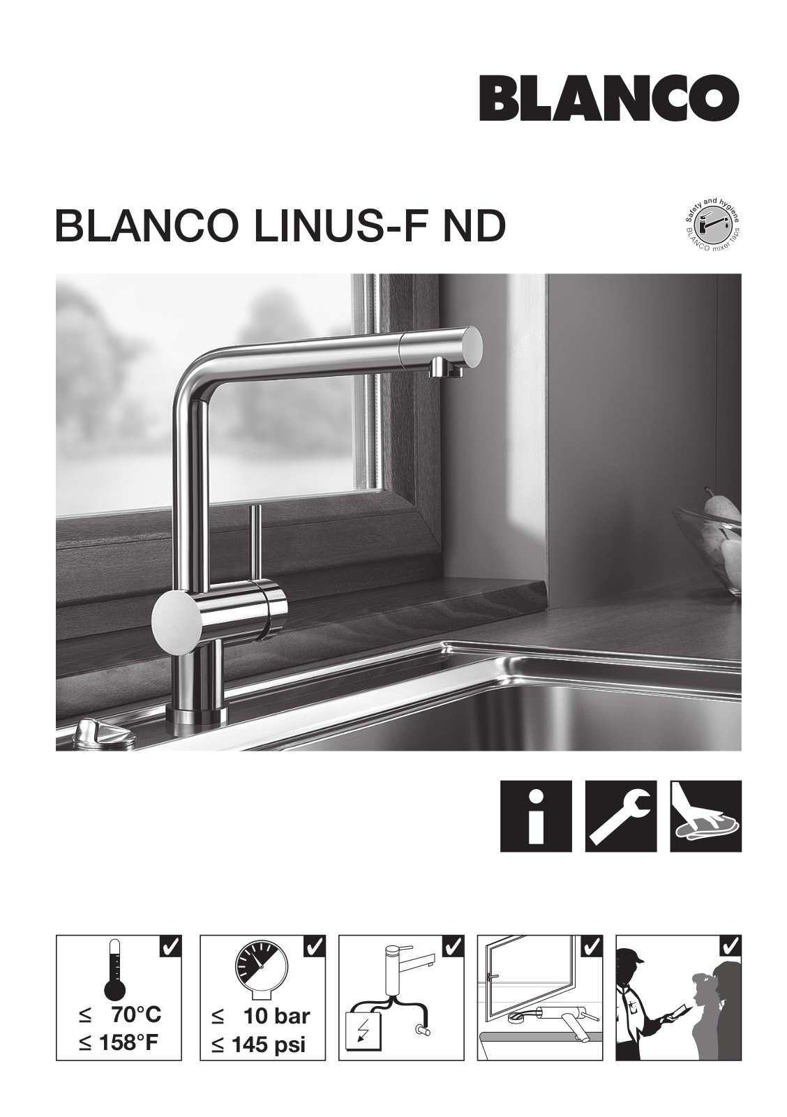 Blanco Linus-F ND User Manual