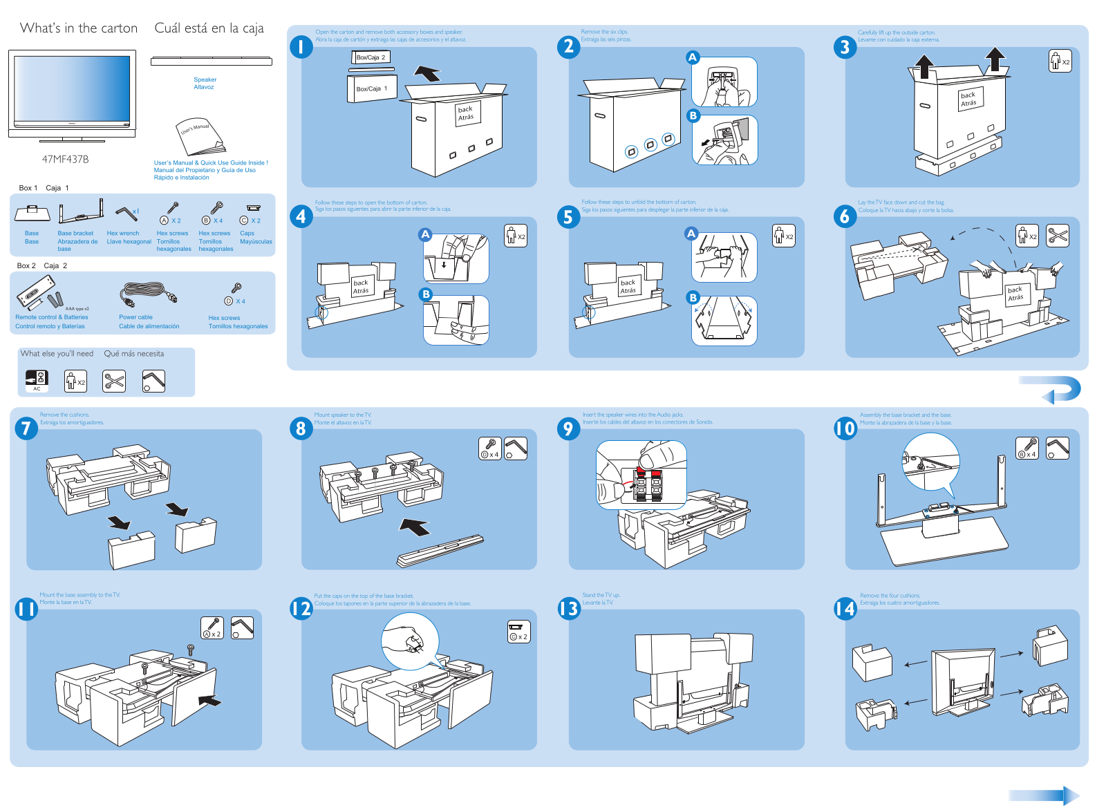 Magnavox 47MF437B, 47MF437E User Manual