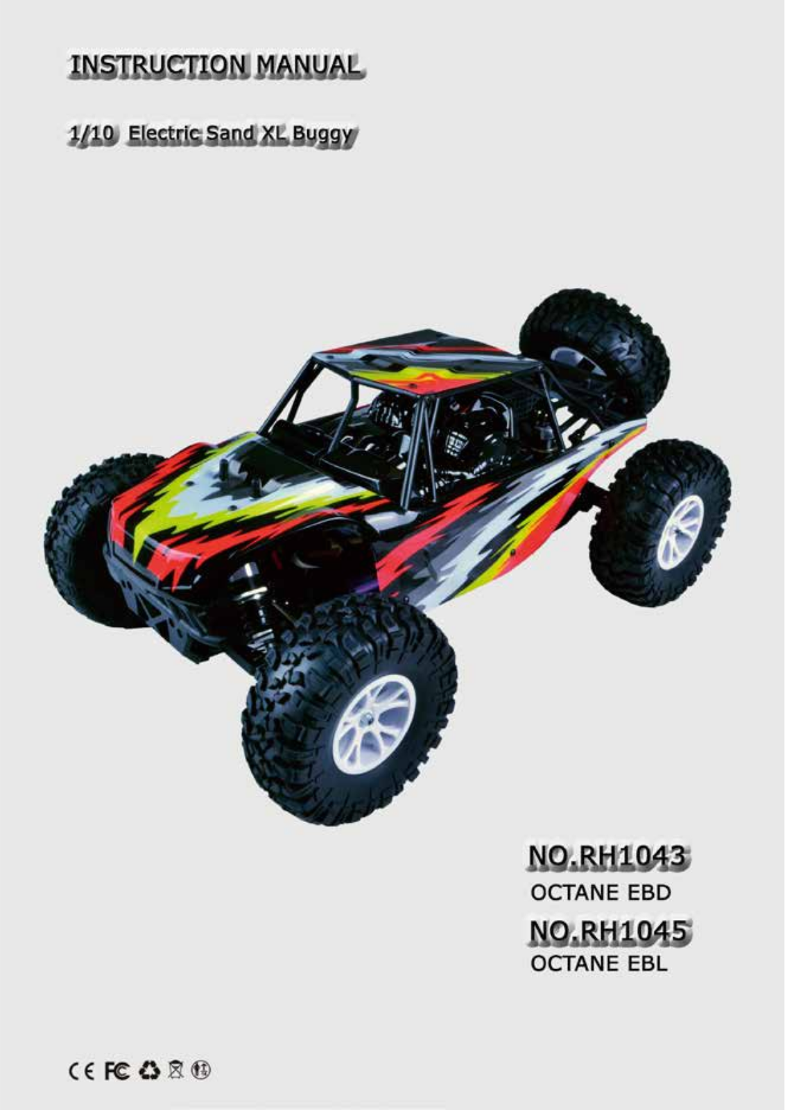 VRX Racing OCTANE EBD, OCTANE EBL, RH1043, RH1045 User guide - ManualMachine.com