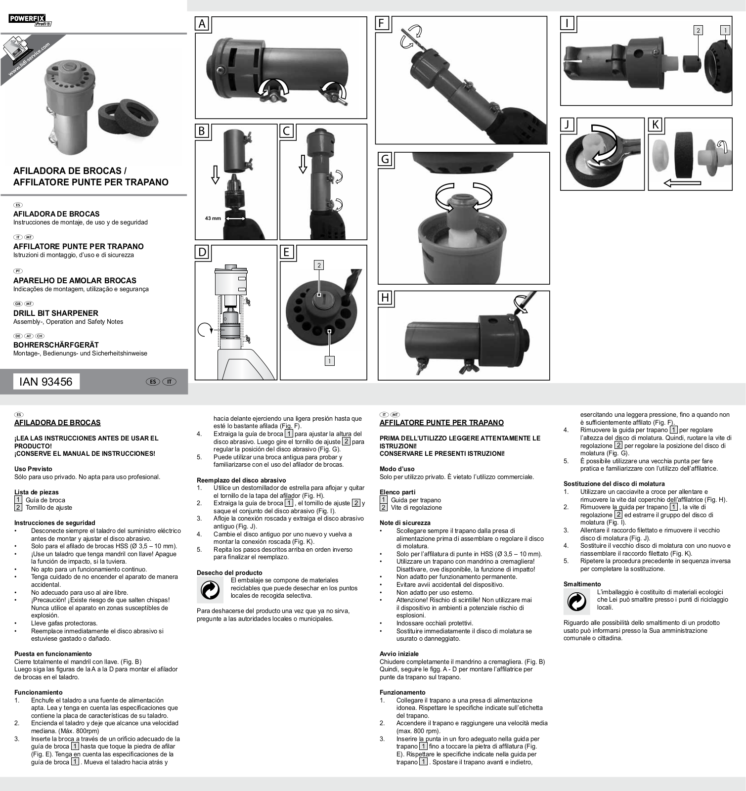 Powerfix Z31809 User Manual