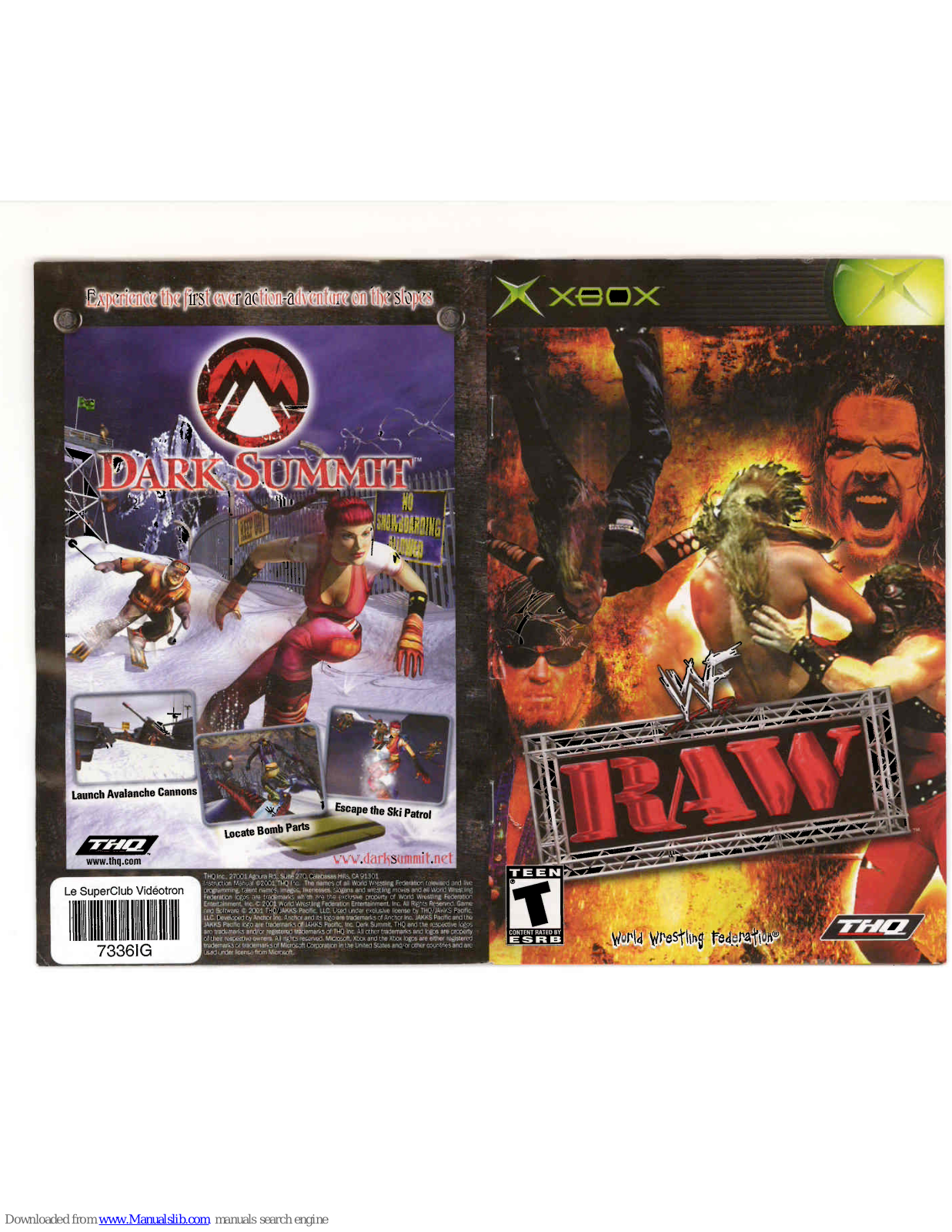 THQ RAW User Manual