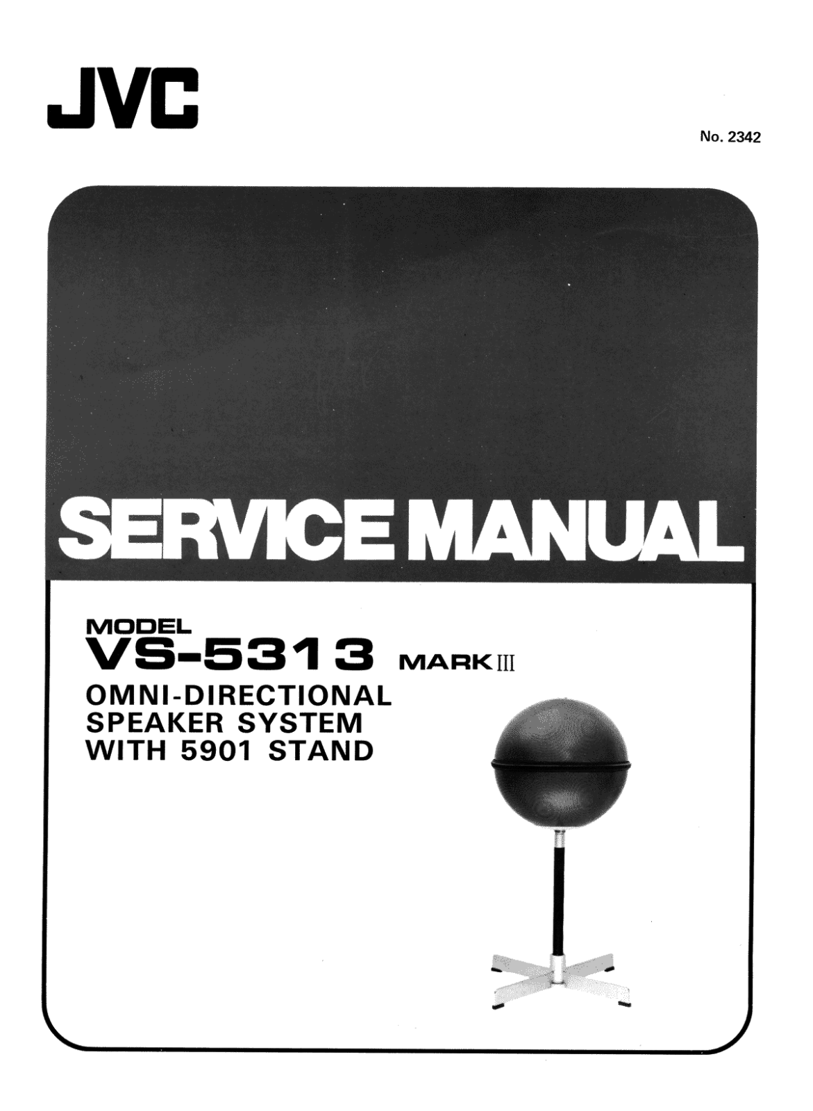 JVC VS-5313 Mk2 Service manual