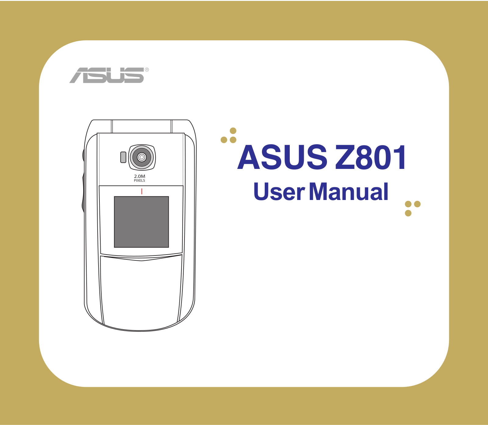 ASUS Z801 User Manual