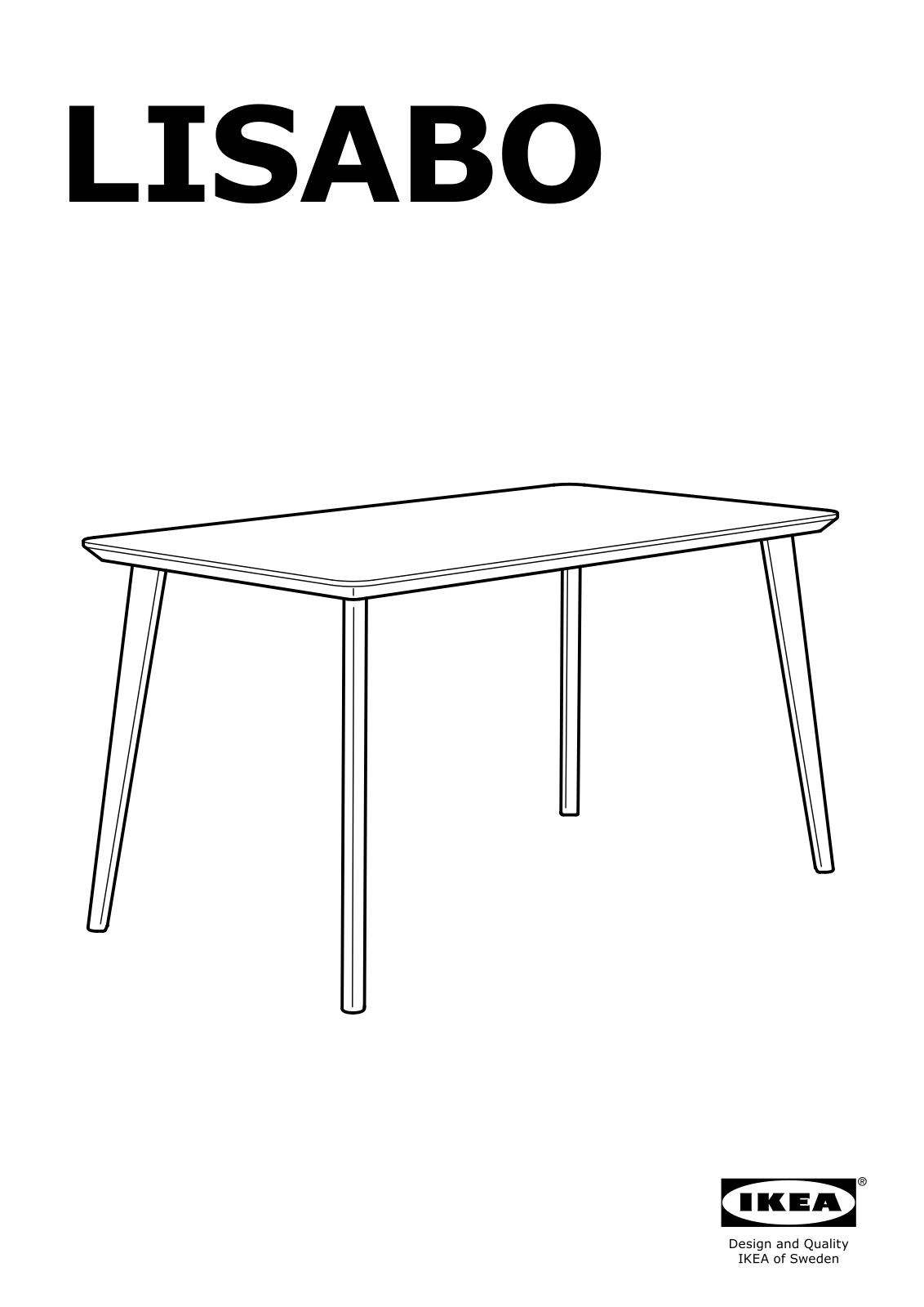 Ikea 70294339, S49161483, S89130381, S99161485, S29161484 Assembly instructions