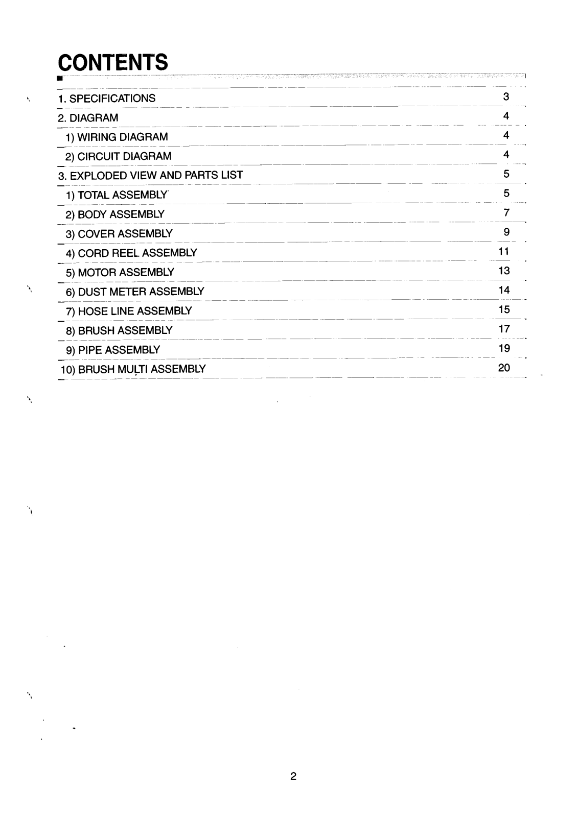 Daewoo RC-209, RC-100 Service Manual