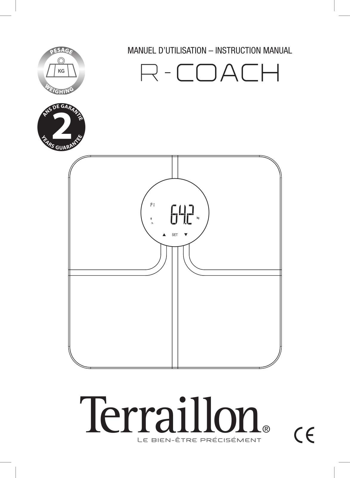 Terraillon R-Coach User Manual