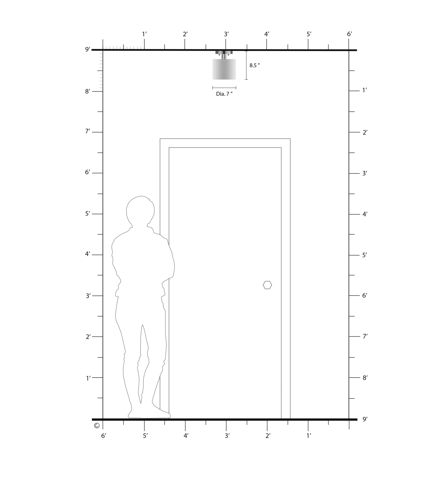 Zipcode Design W004143015 Dimensions