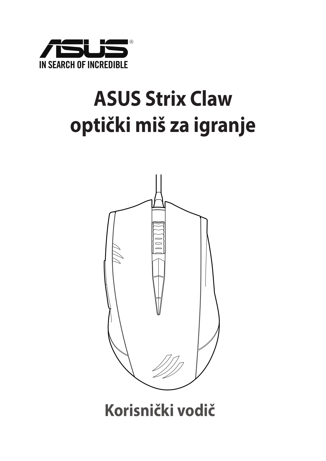 Asus STRIX CLAW User’s Manual