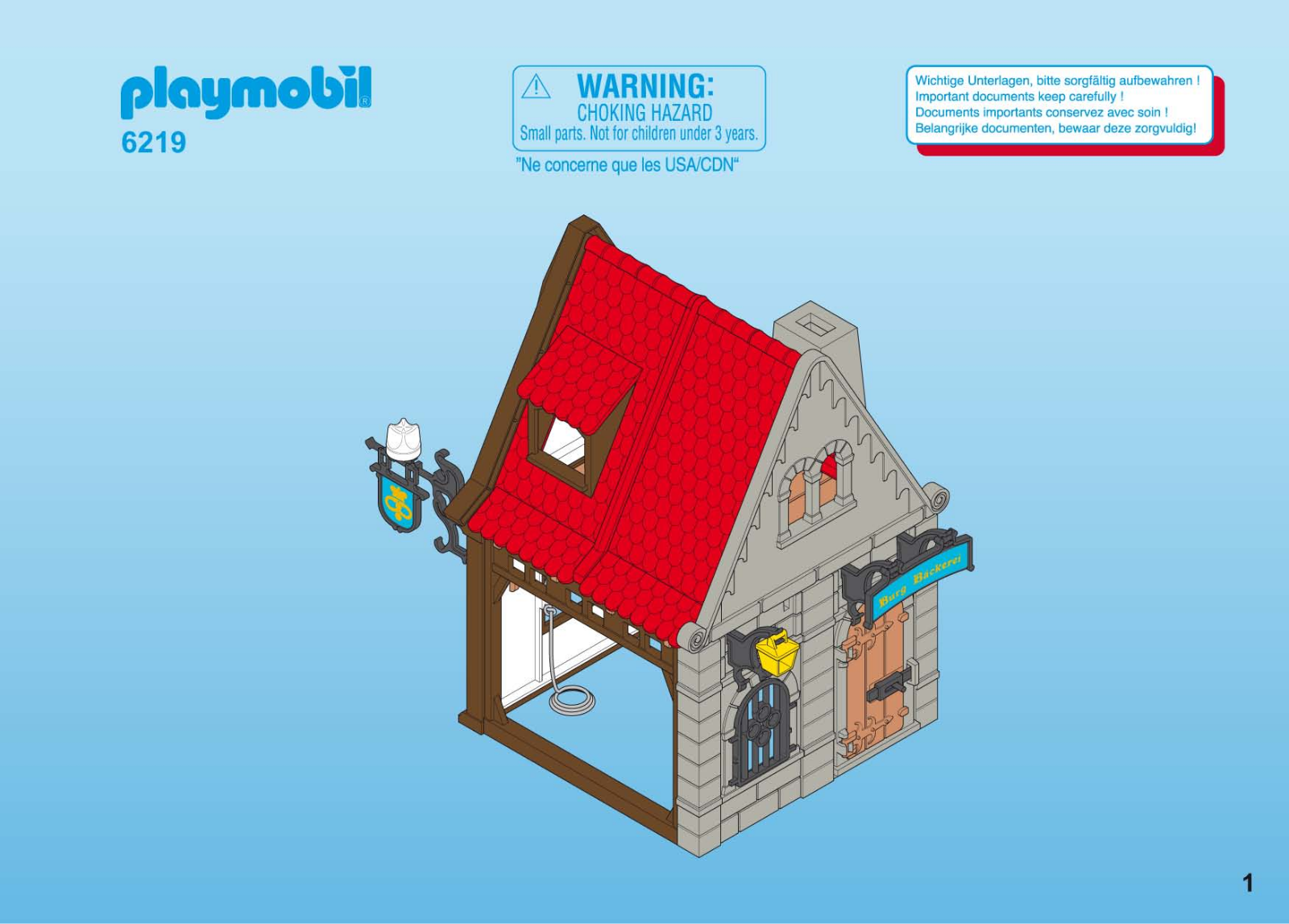 Playmobil 6219 Instructions