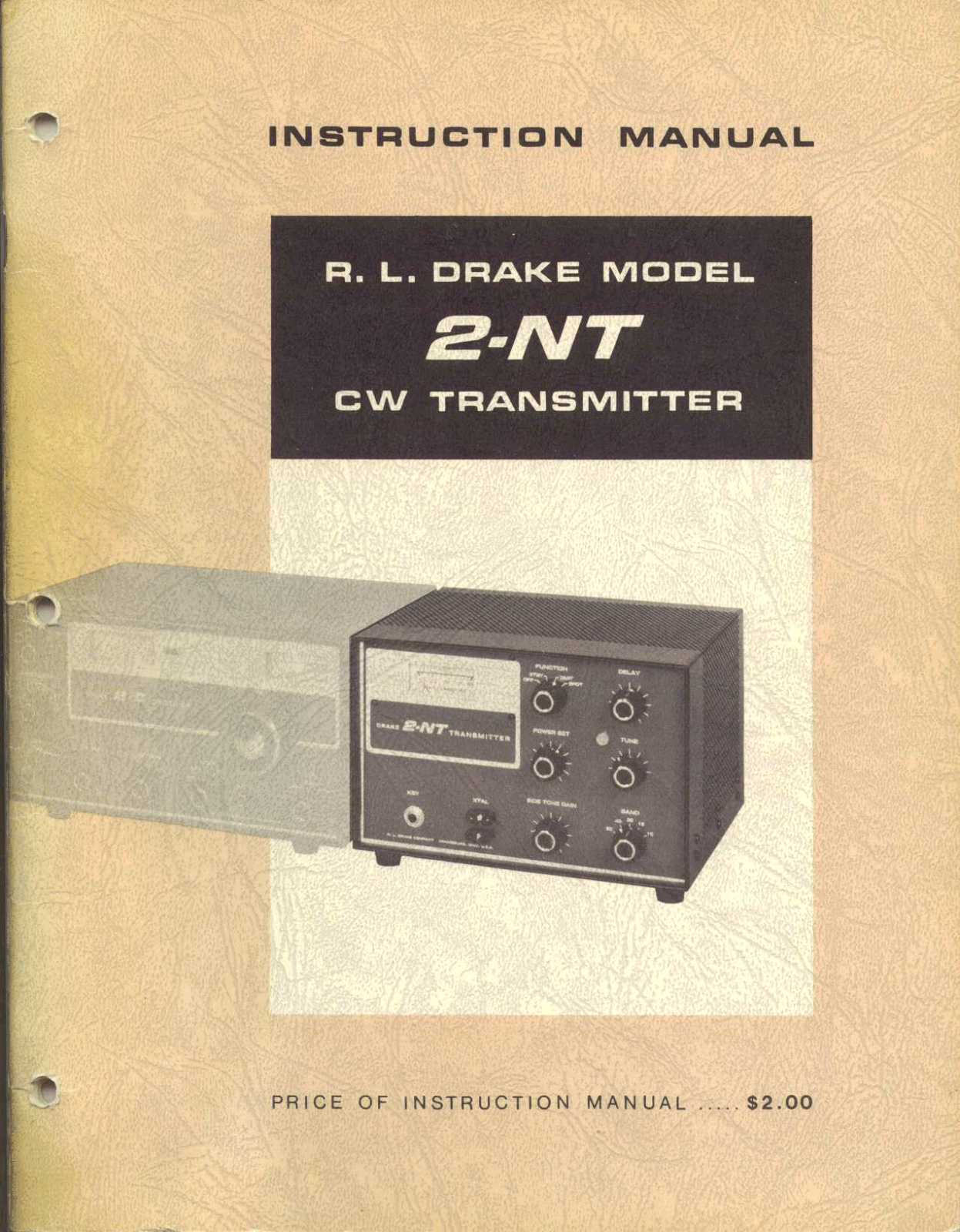 DRAKE 2-NT User Manual