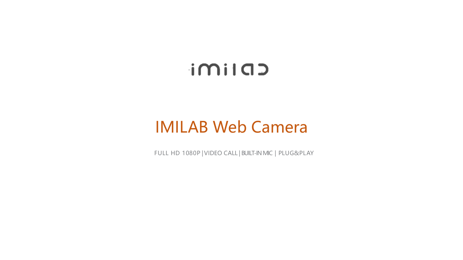 Xiaomi IMILAB Web Camera Full HD 1080p User Manual