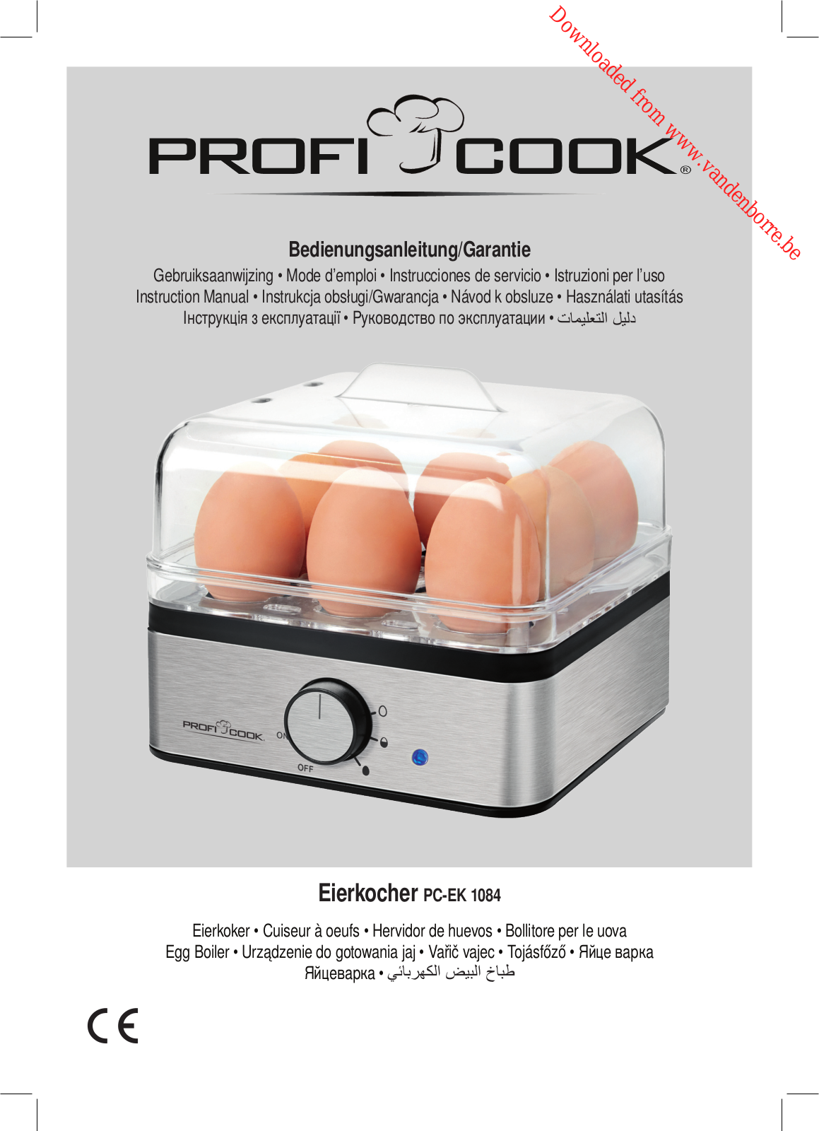 PROFICOOK PC EKI 1084 User Manual