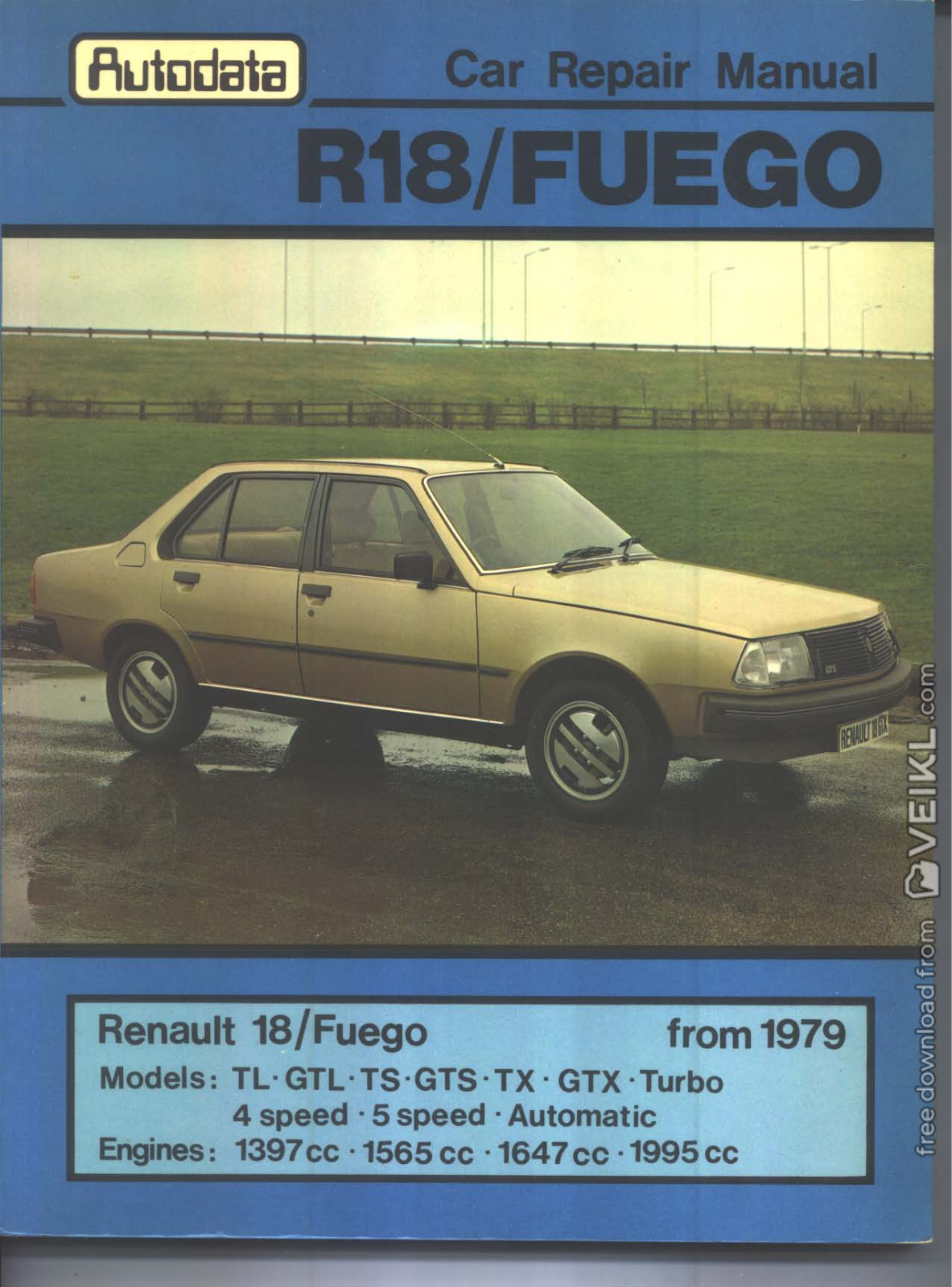 Renault R18 Repair Manual