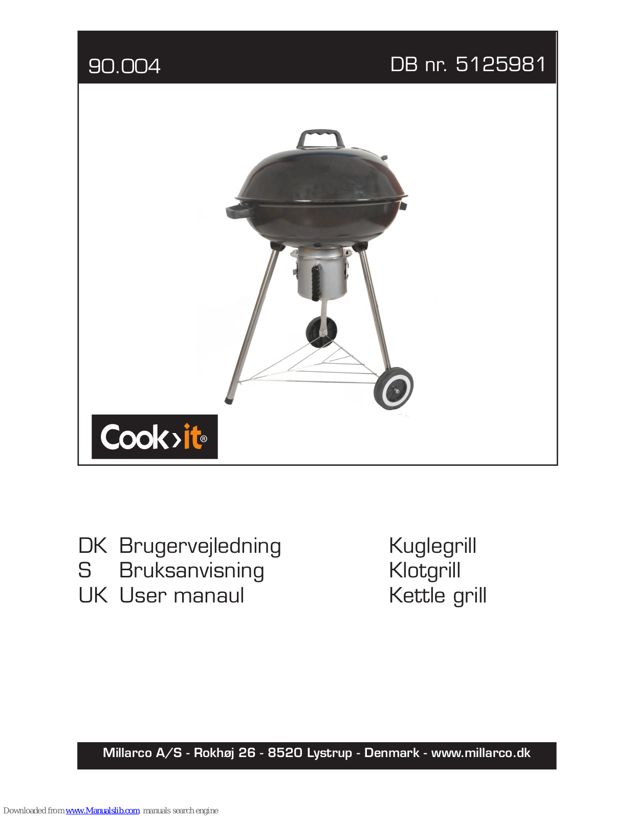 Cook-it 90.004, 5125981 User Manual - ManualMachine.com