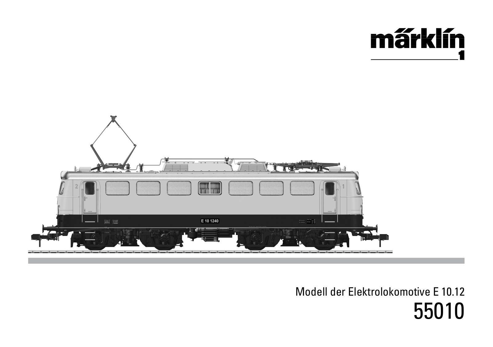 Märklin E 10.12 User Manual - ManualMachine.com
