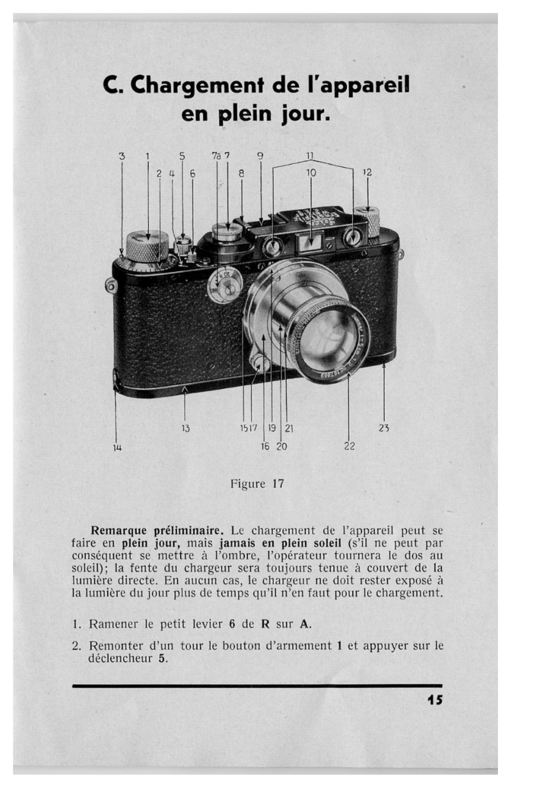 Leica IIIa User Manual