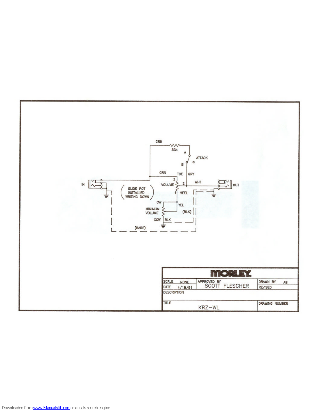MORLEY KRZ-WLES, KRZ-WL User Manual - ManualMachine.com