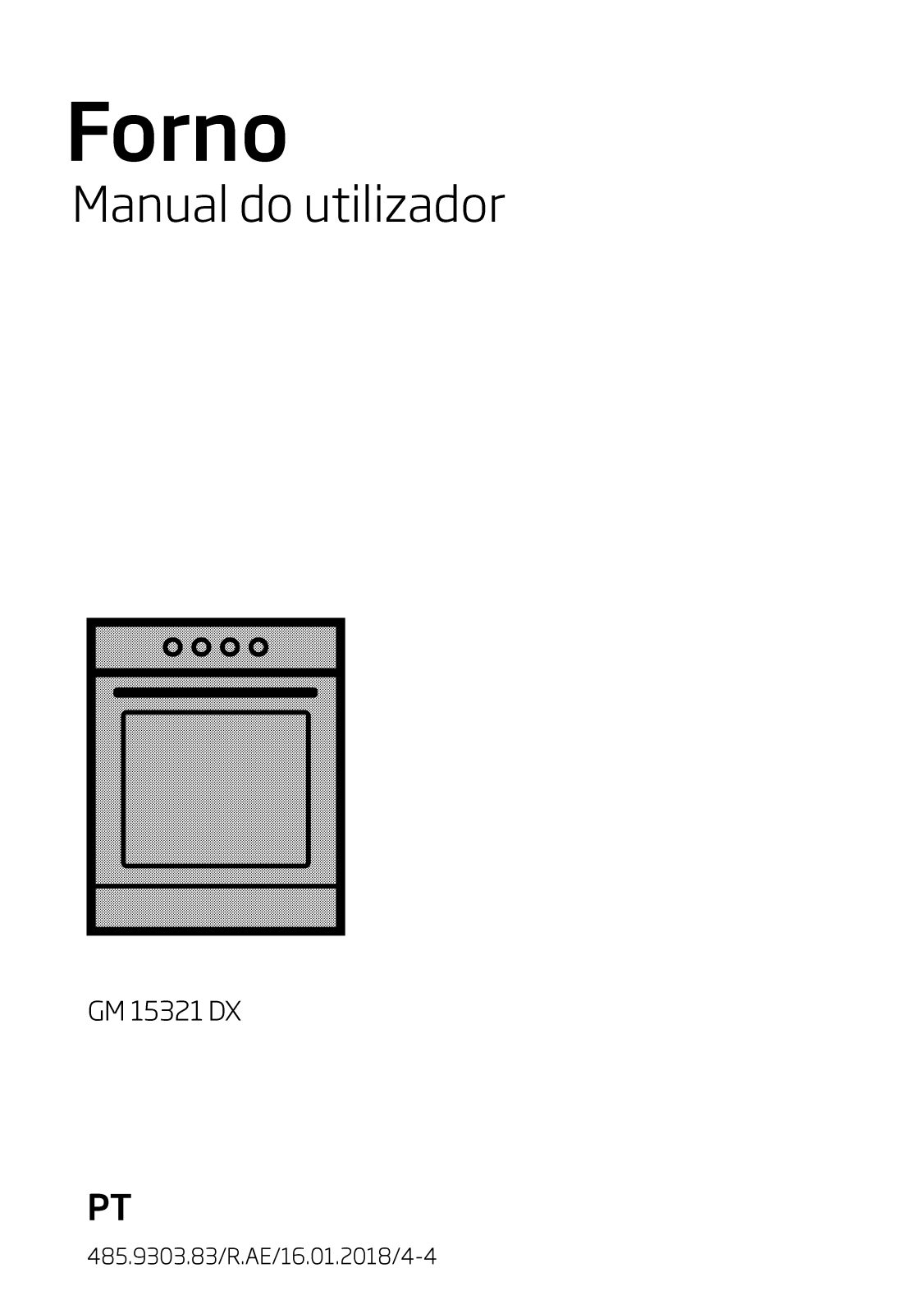 Beko GM15321 DX User manual