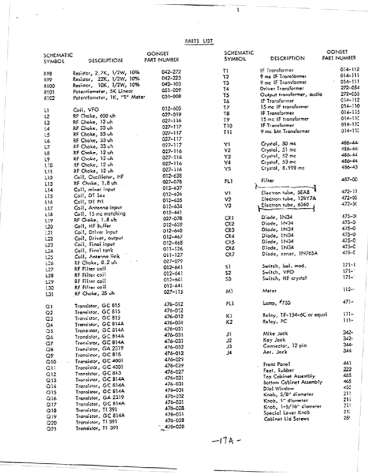 GONSET 910-A User Manual (PAGE 16)