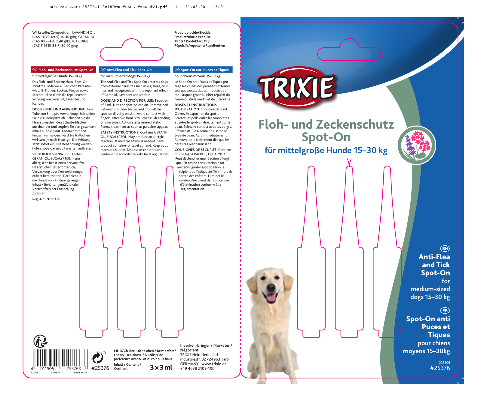 Trixie 25376 User Manual