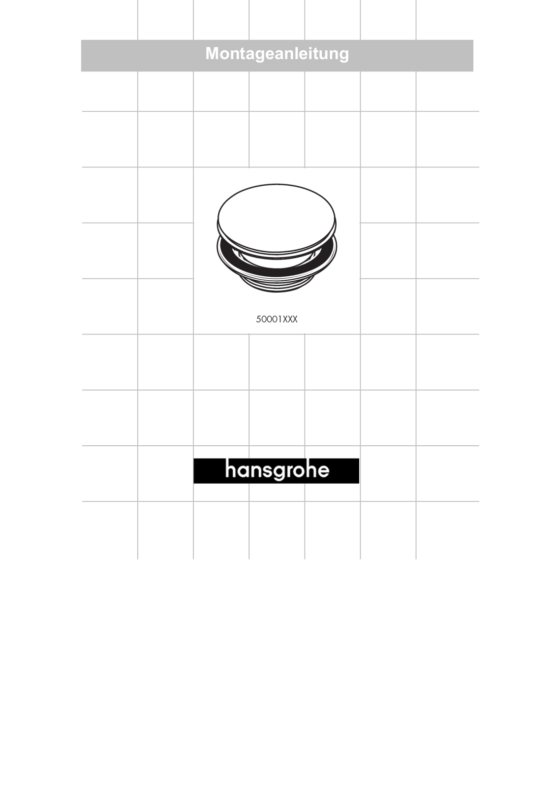 Hansgrohe 50001000 User Manual