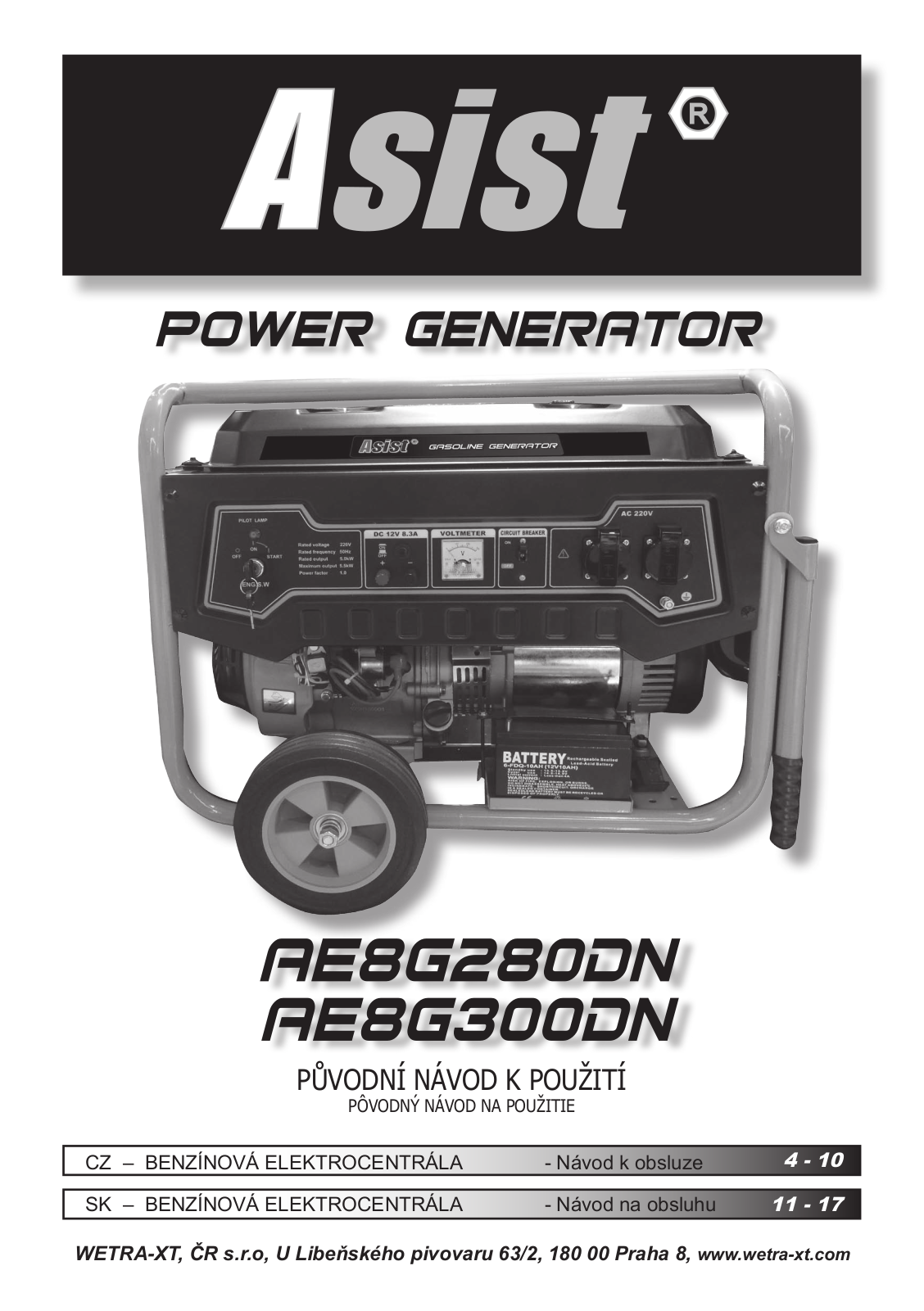 Asist AE8G280DN, AE8G300DN User Manual