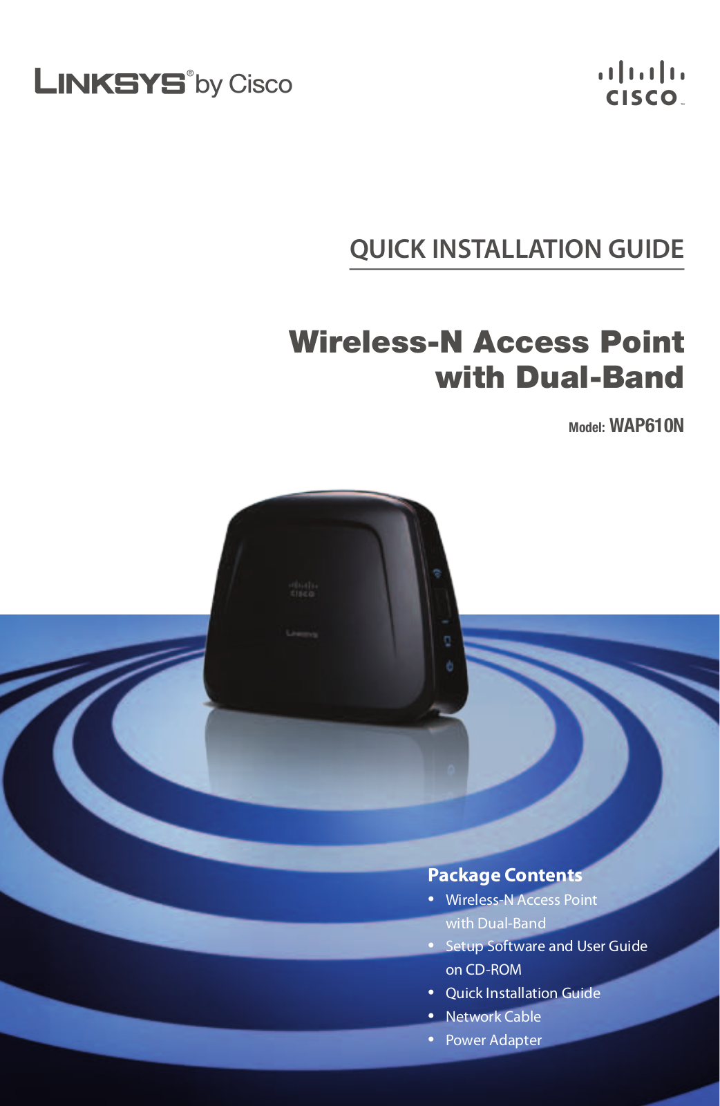 Linksys WAP610N Quick Start Manual