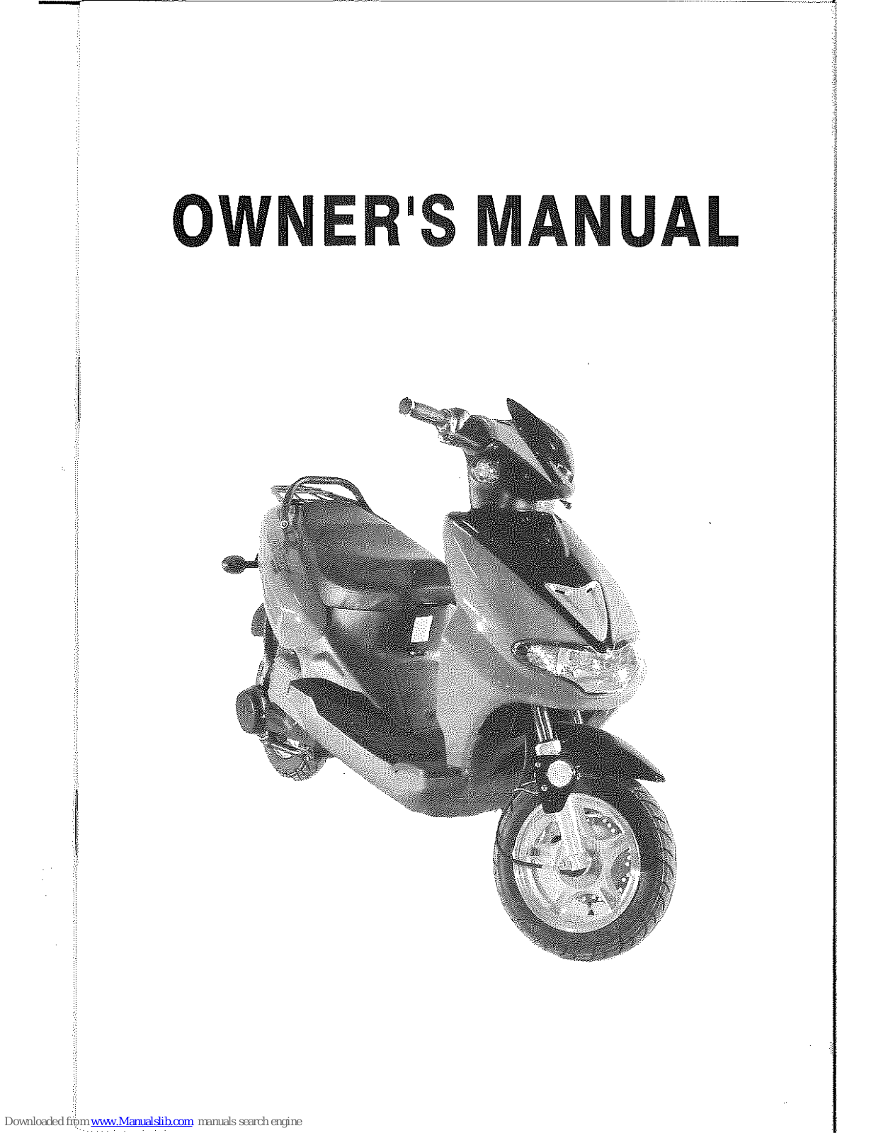 Tisong TM-300 Owner's Manual