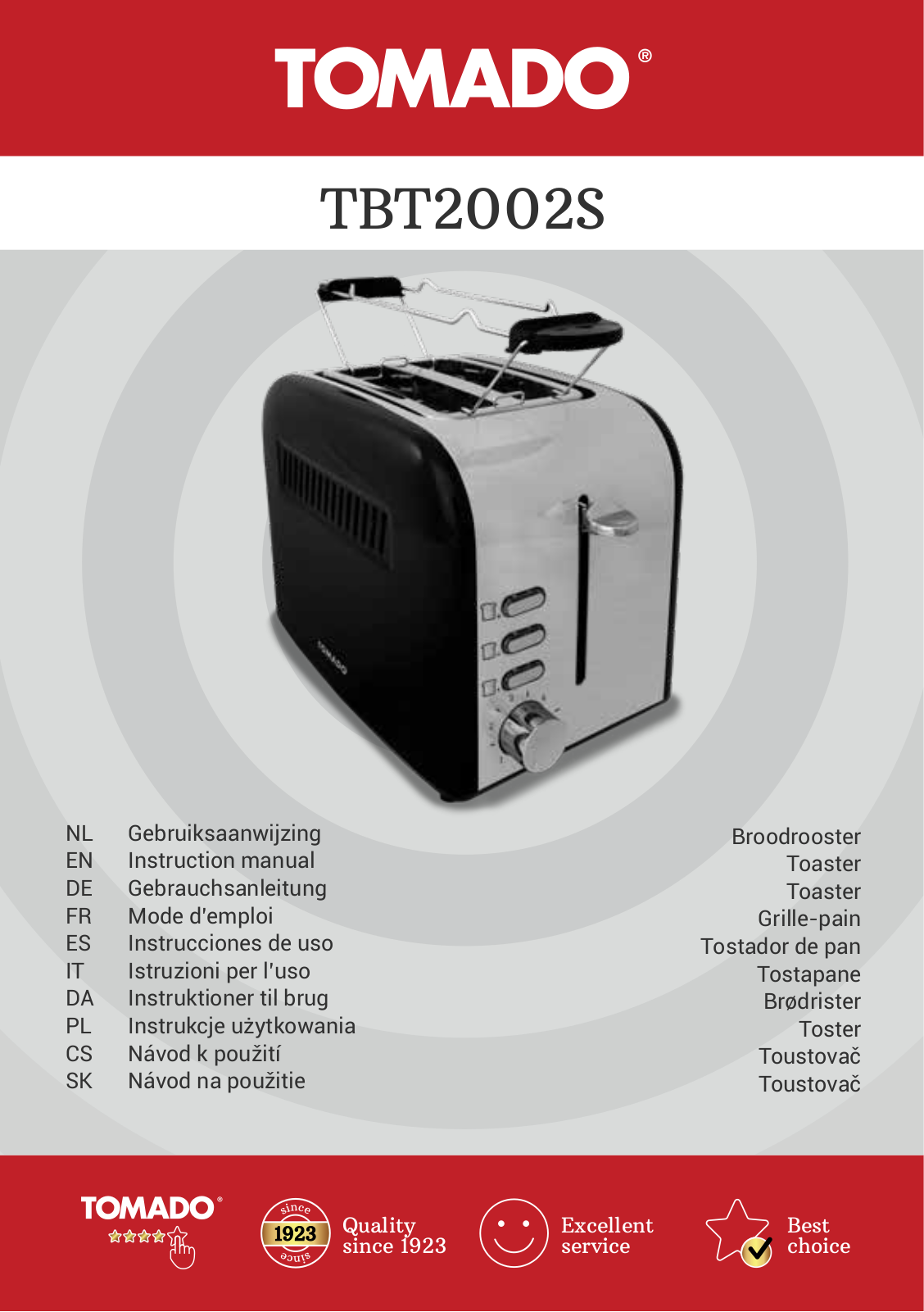 Tomado TBT2002S User guide - ManualMachine.com
