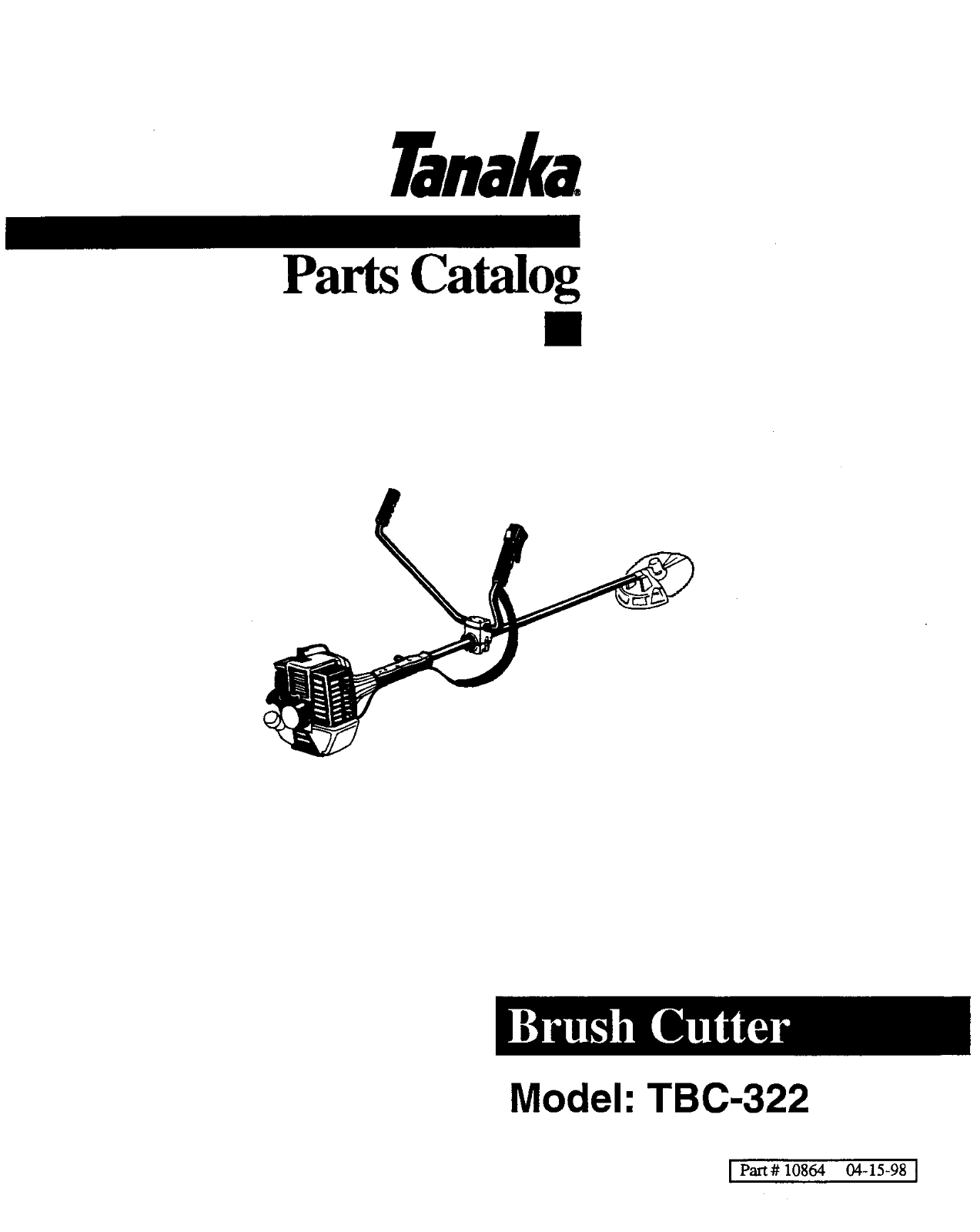 Tanaka TBC-322 User Manual