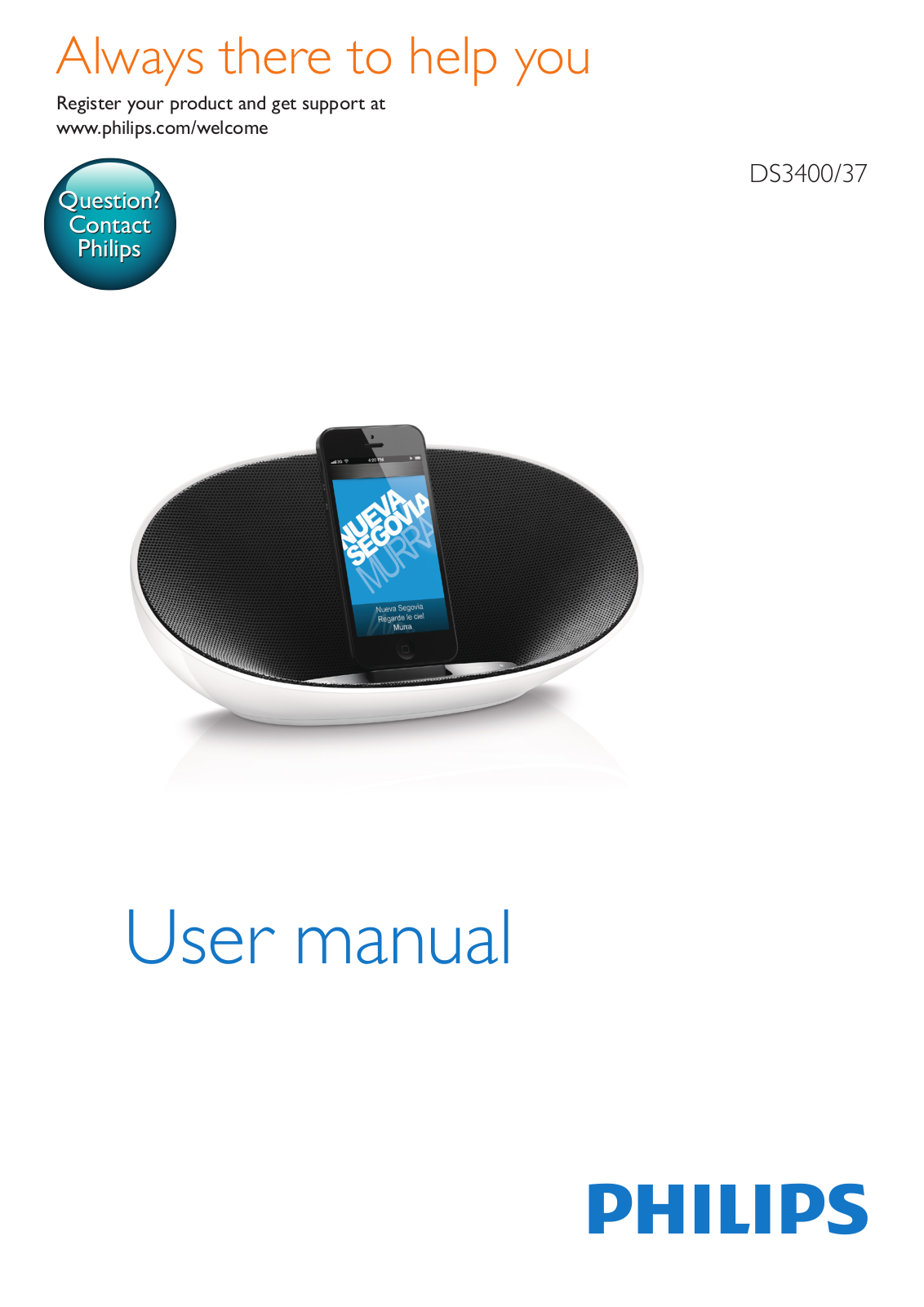 Philips DS3400-37 User Manual