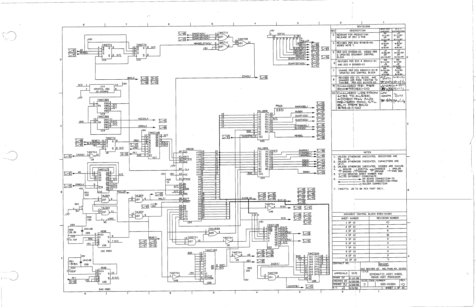 Lexicon 480, LEX480HOST User Manual