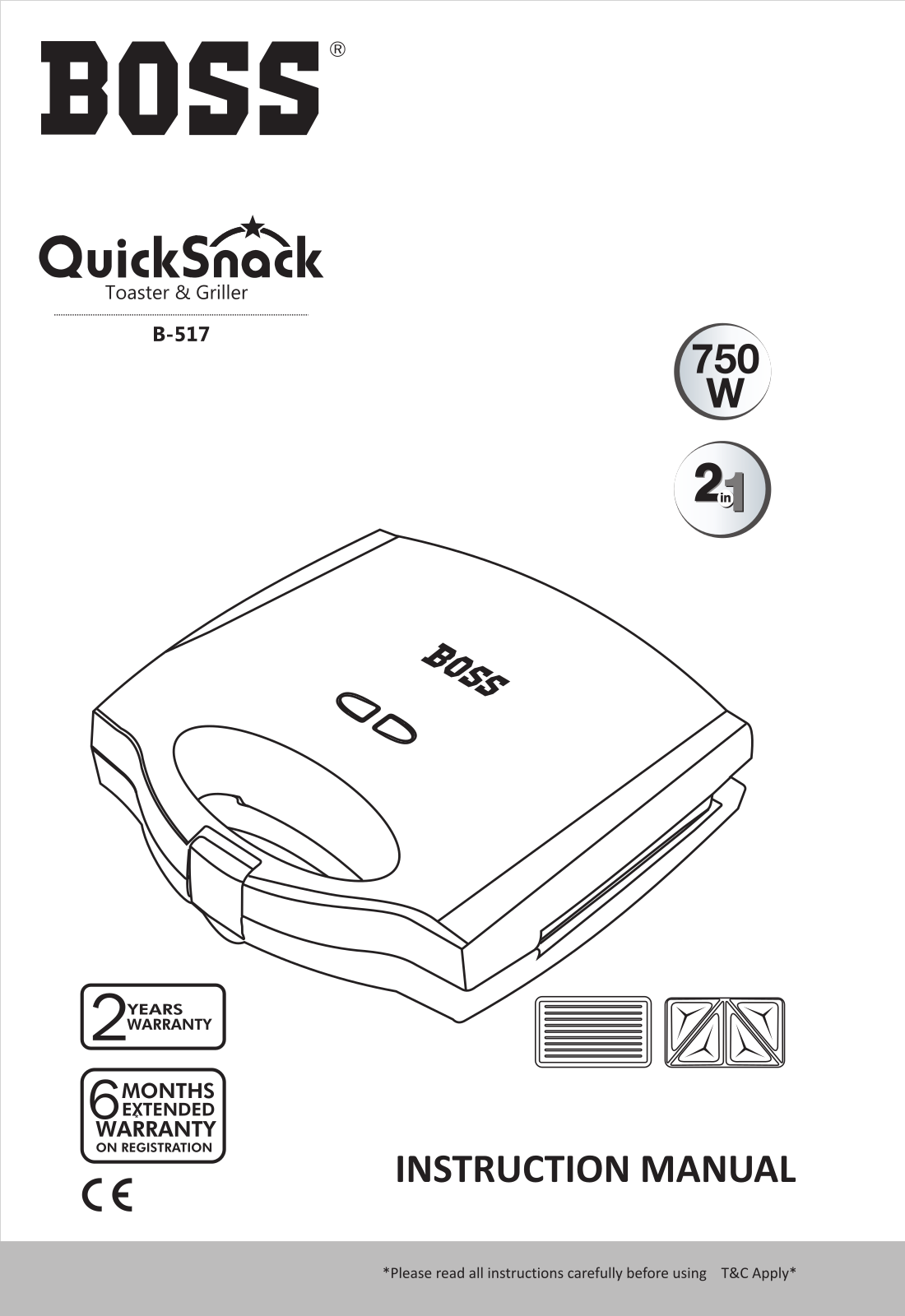 Boss B-517 User Manual