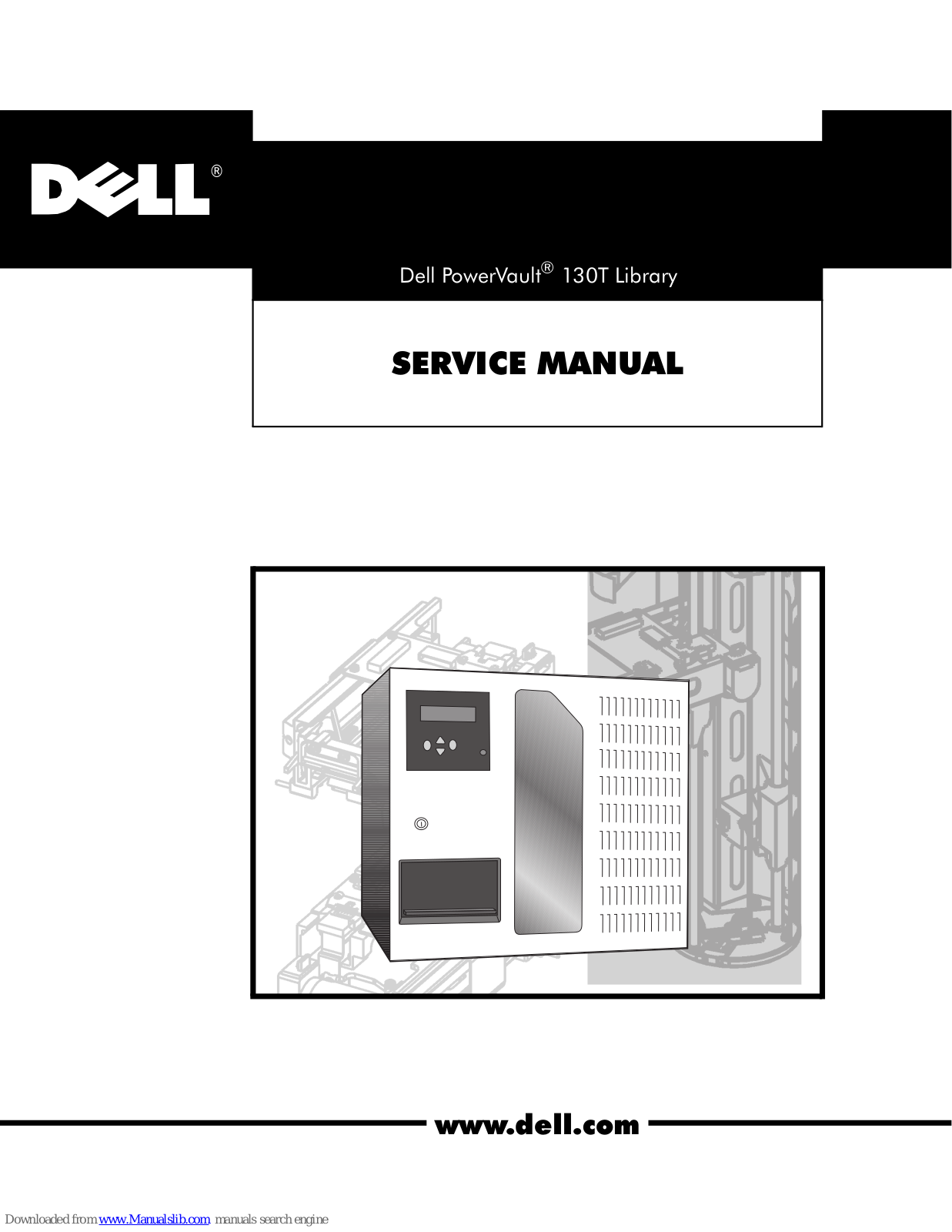 Dell PowerVault 130T DLT, PowerVault 130T Service Manual