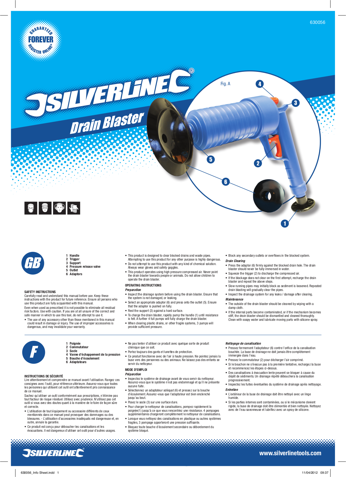 Silverline Digital Angle Level User Manual