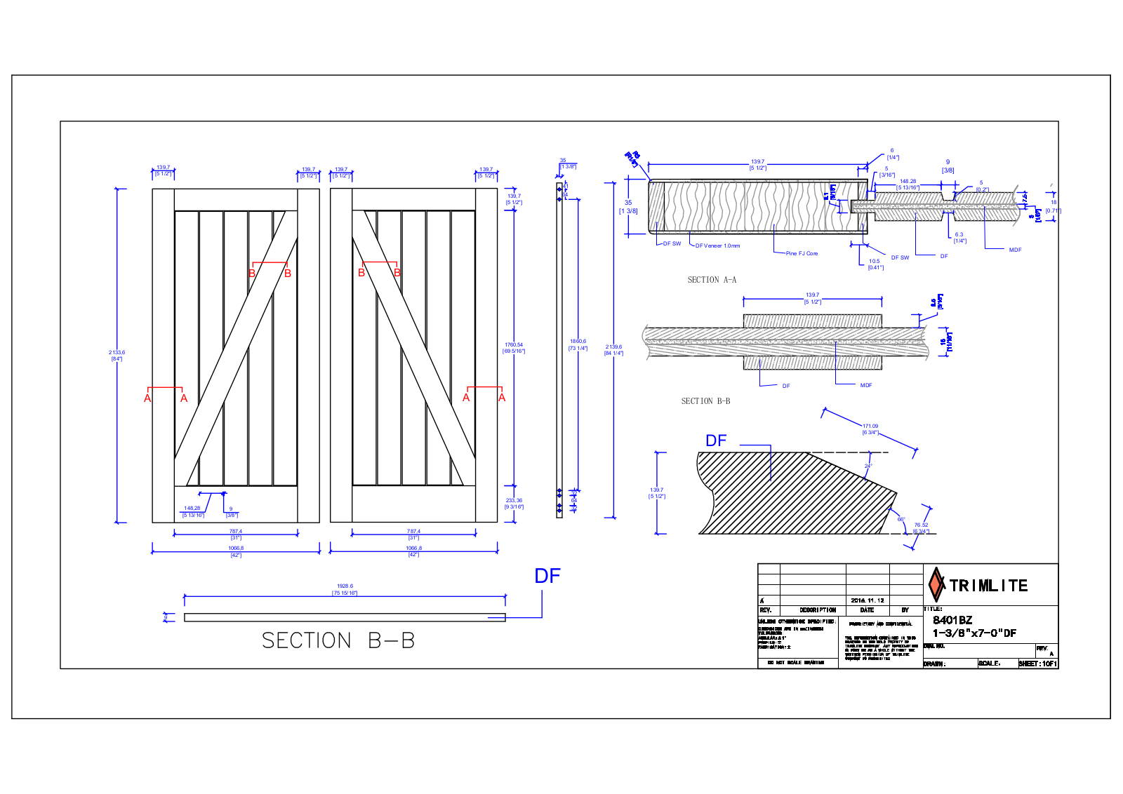 Trimlite TRML1000 Dimensions - ManualMachine.com
