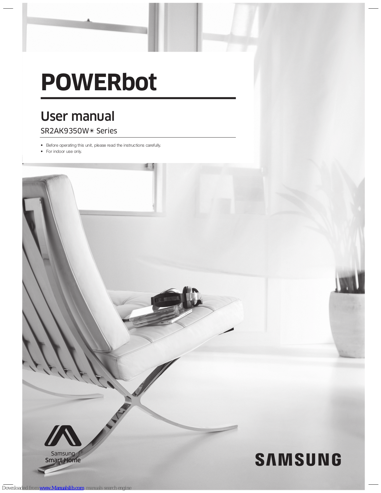 Samsung POWERbot SP2AK9350W series User Manual