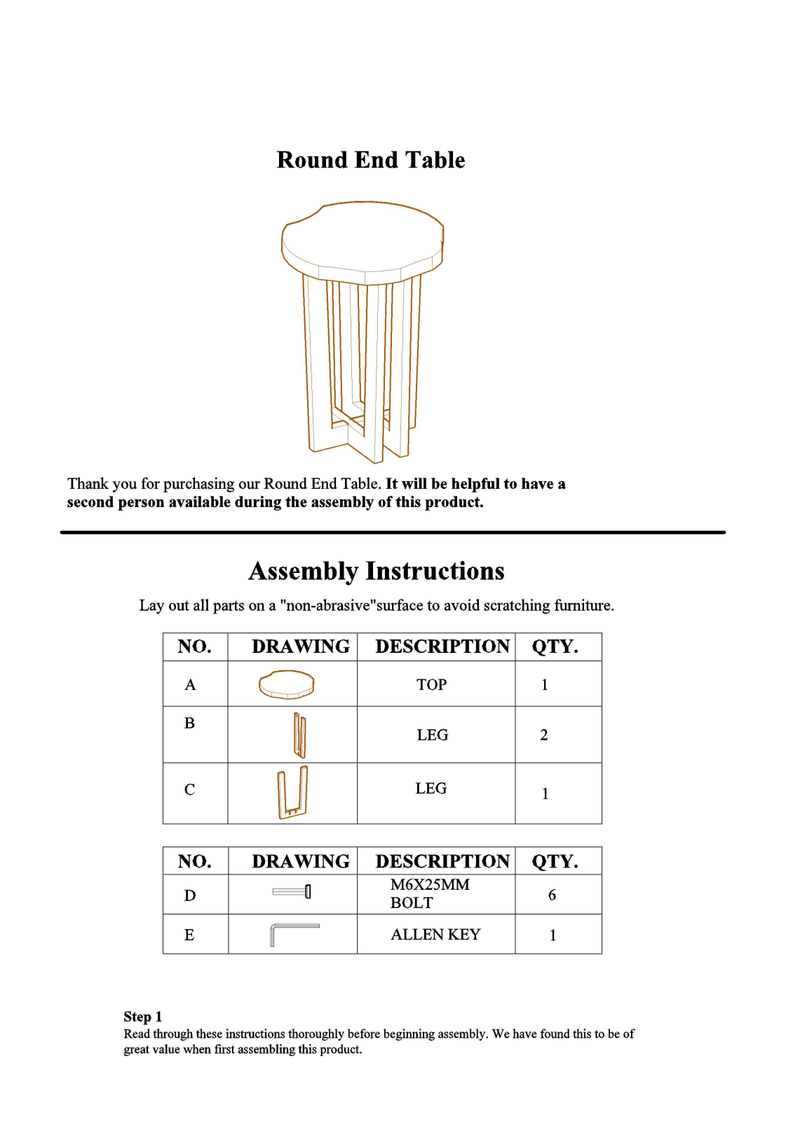 Foundstone W007873148 Installation & Assembly - ManualMachine.com