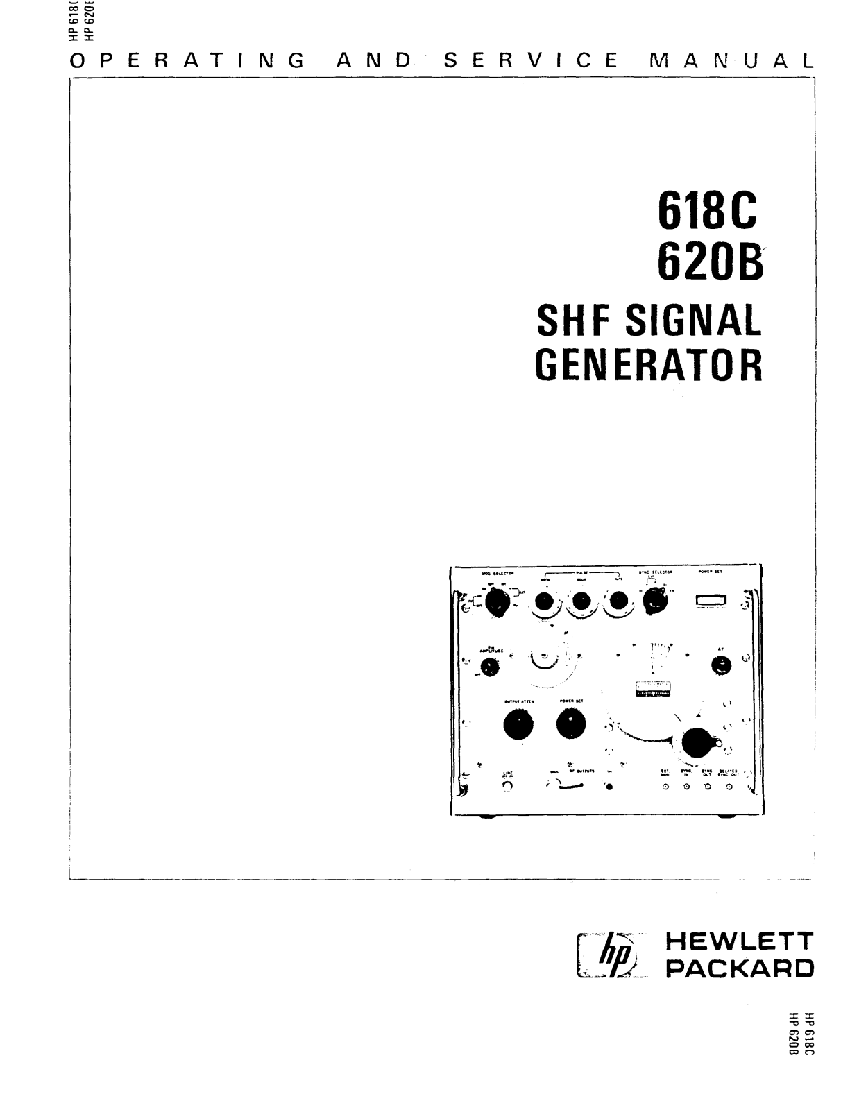 HP (Hewlett-Packard) 618C, 620B User Manual