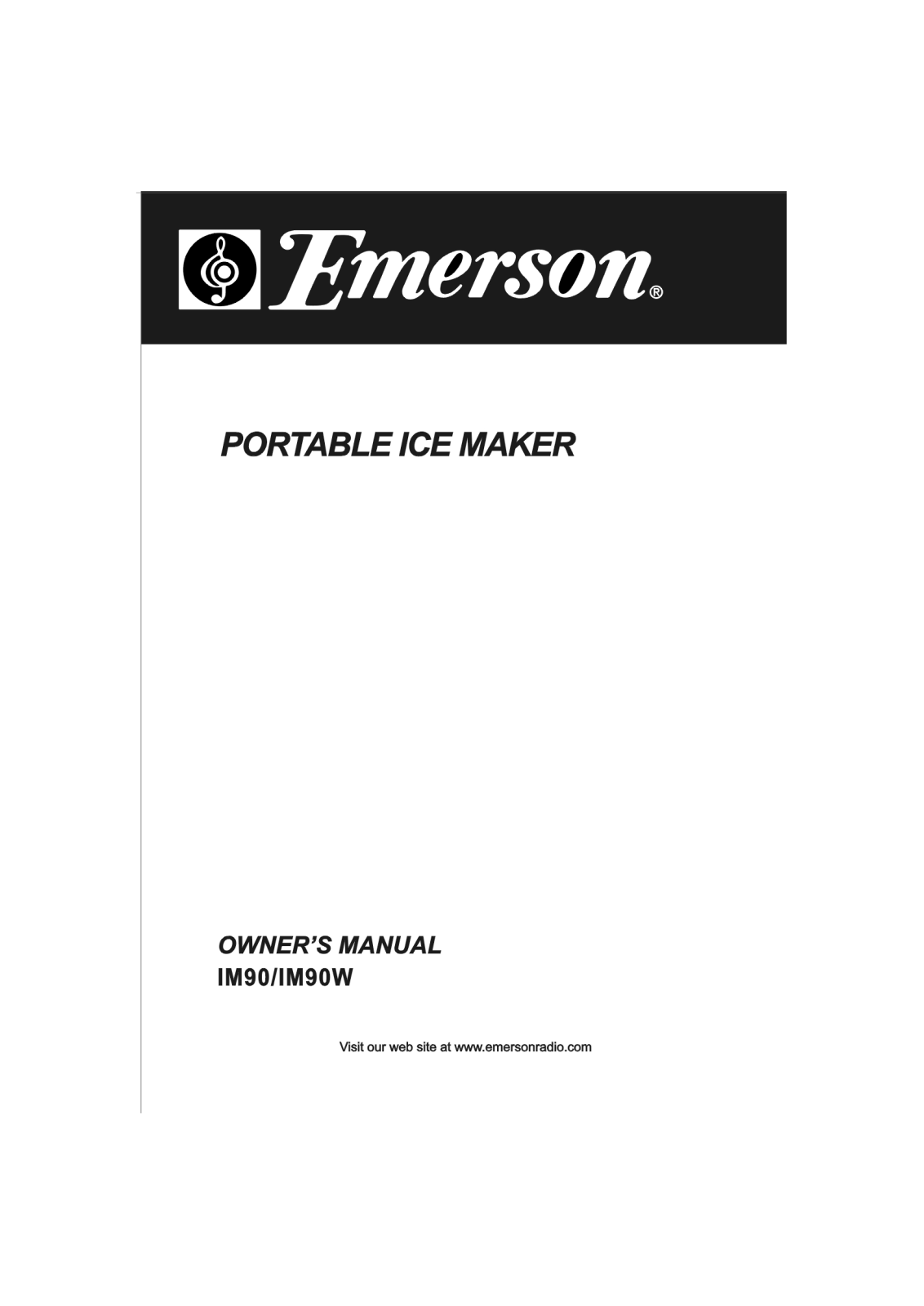 Emerson IM90, IM90W User Manual