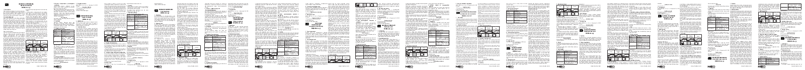 NEO TOOLS 82-157-43, 82-157-47, 82-157-42, 82-157-45, 82-157-44 User guide - ManualMachine.com