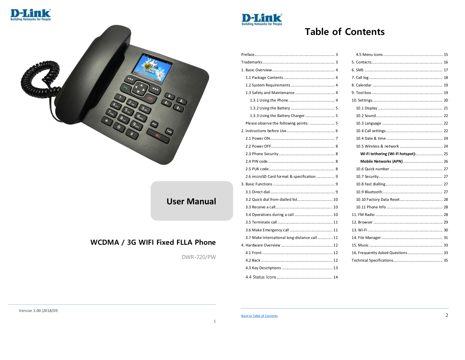 D-Link DWR-720/PW User Manual