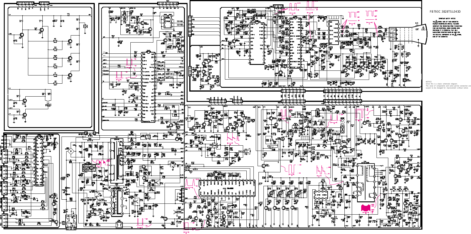 LG 793FT, FB793C-EP Schematics