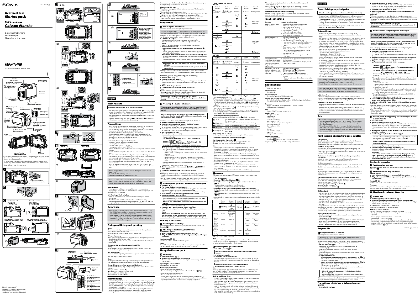 Sony MPK-THHB User Manual