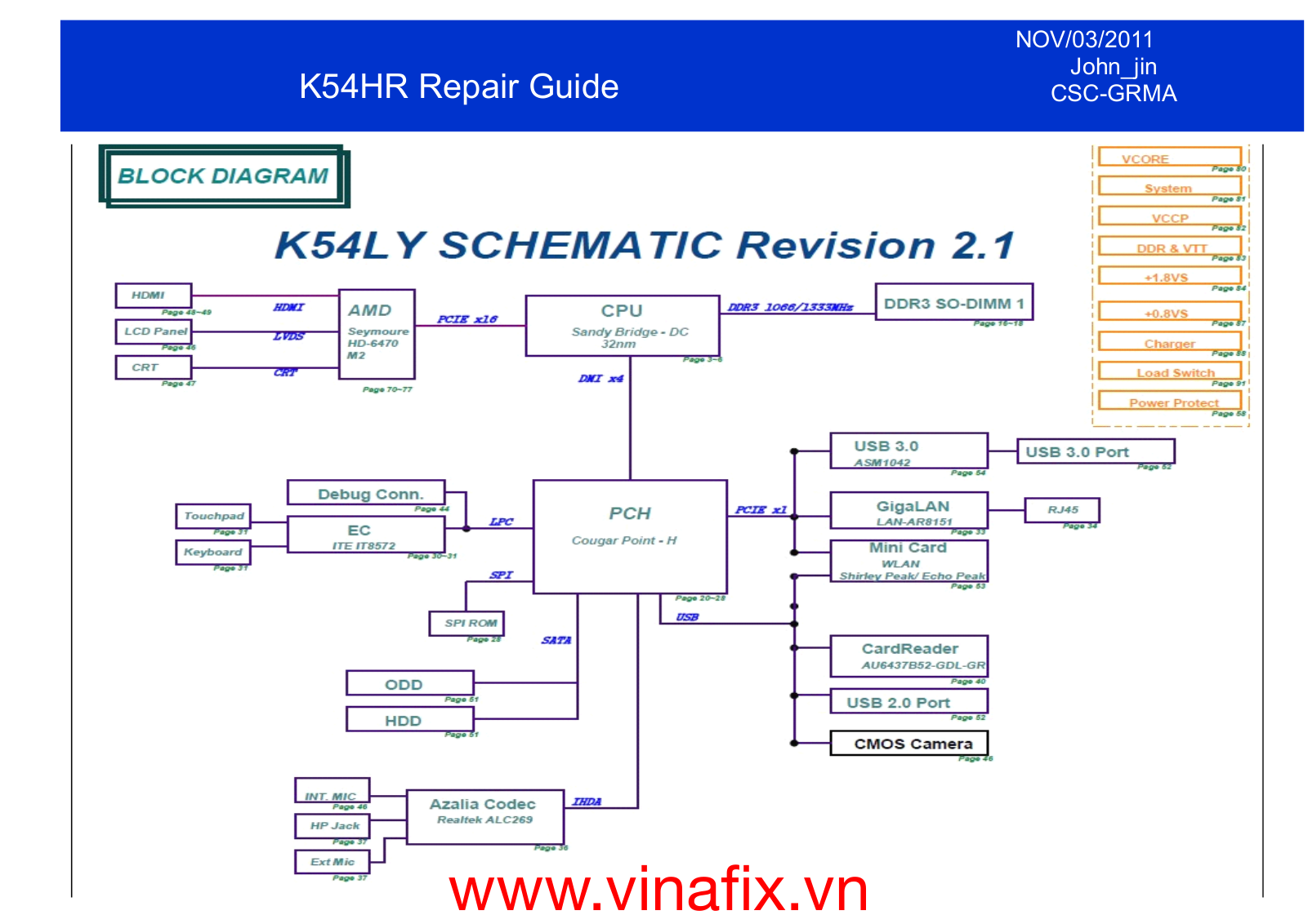 Asus K54LY Repair Guide