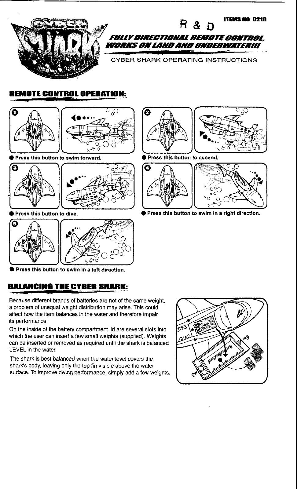 WowWee Group 0210 User Manual